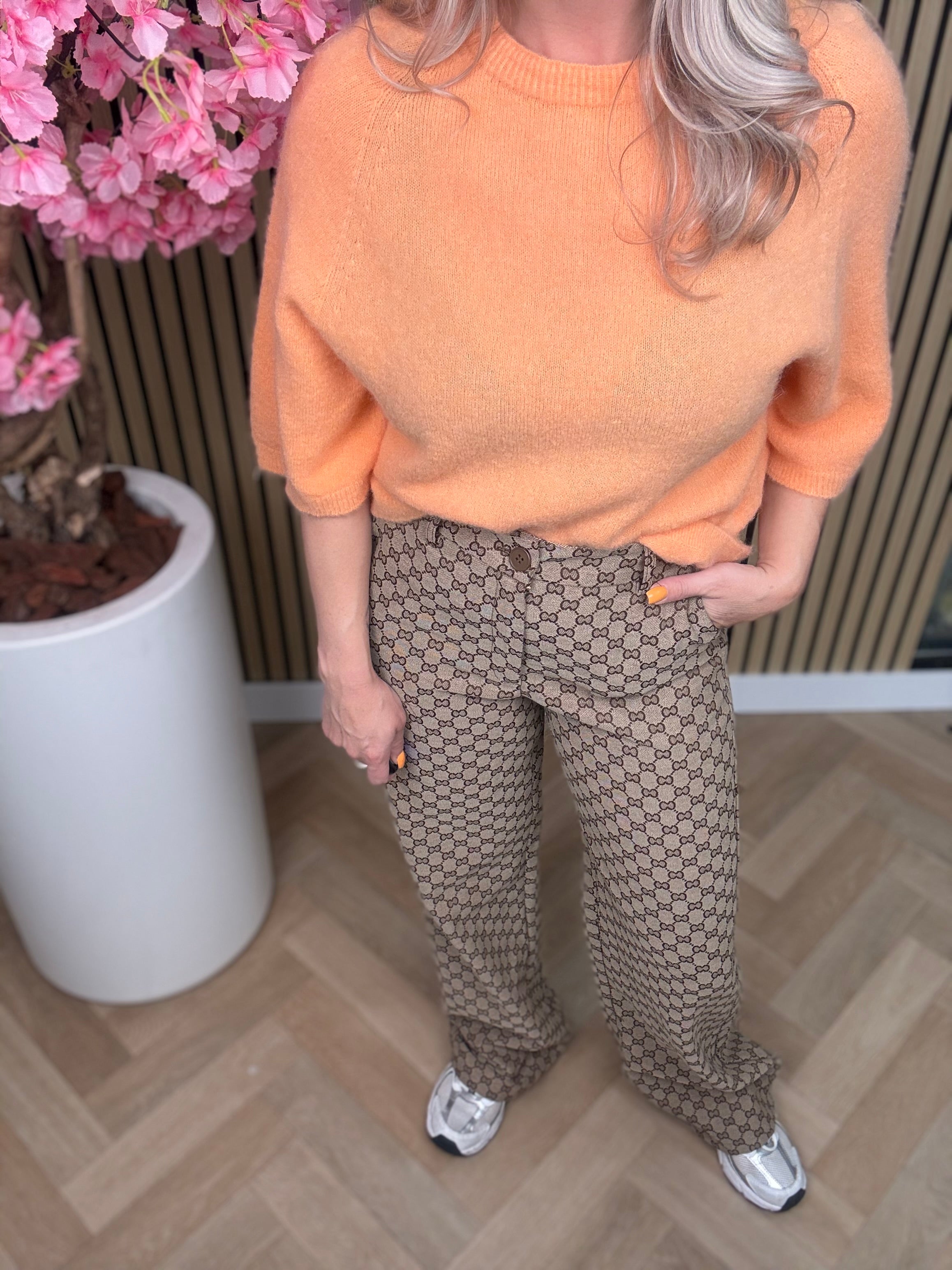 Broek | Luxury | Bruin