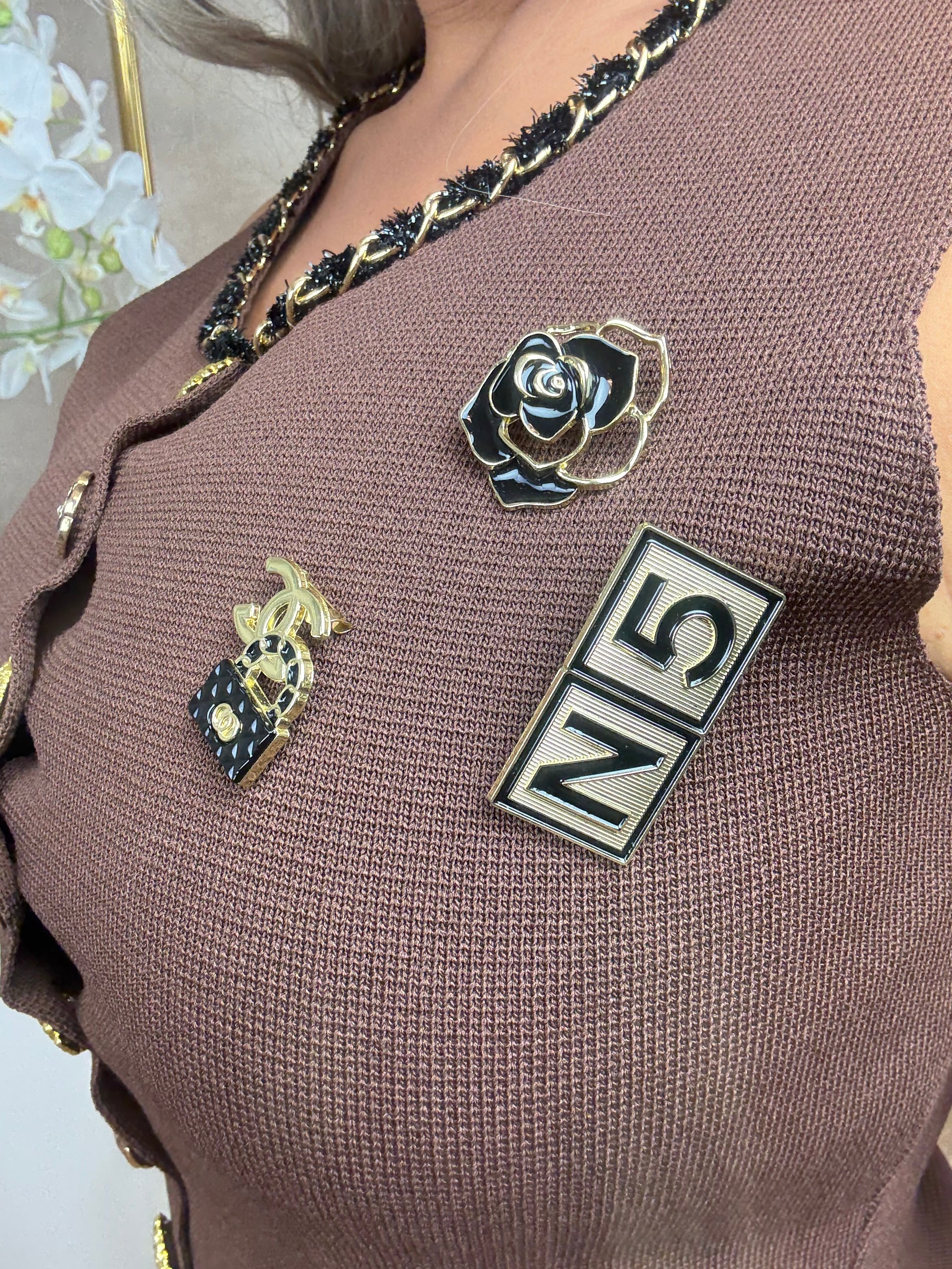 Gilet | Nr5 | Bruin