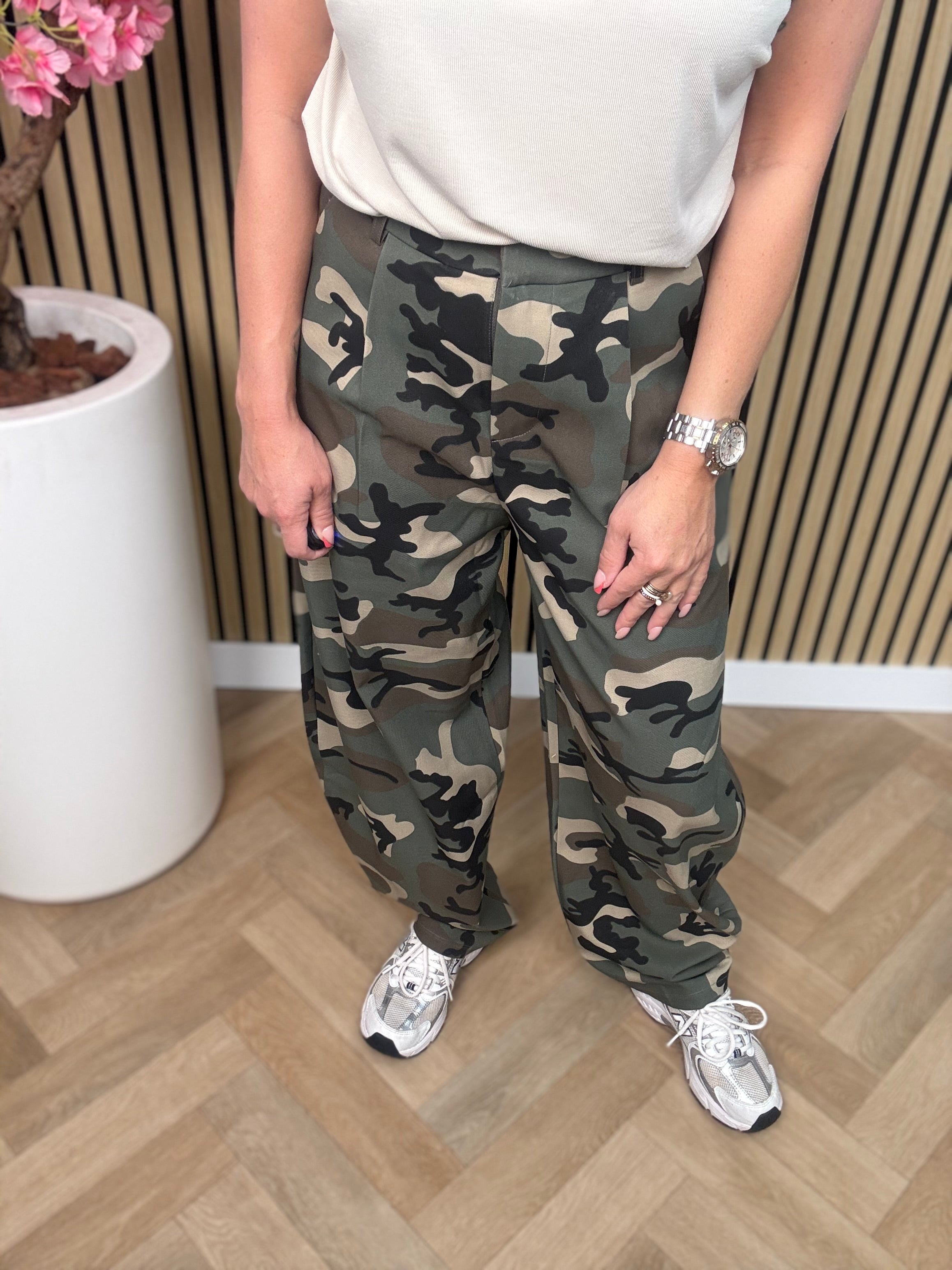Broek Barrel | Camouflage | Ambika