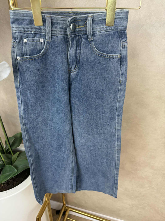 Jeans | Wide leg High| Blauw