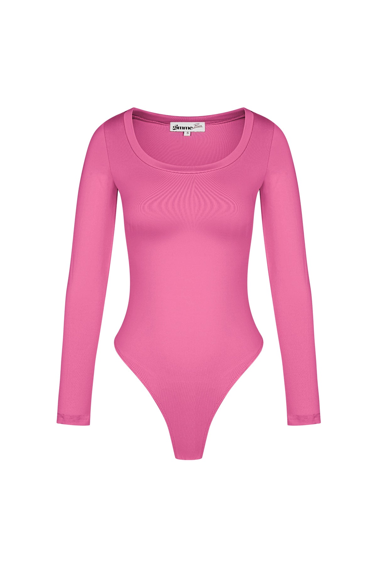 Body | Lange mouw | fuchsia Roze