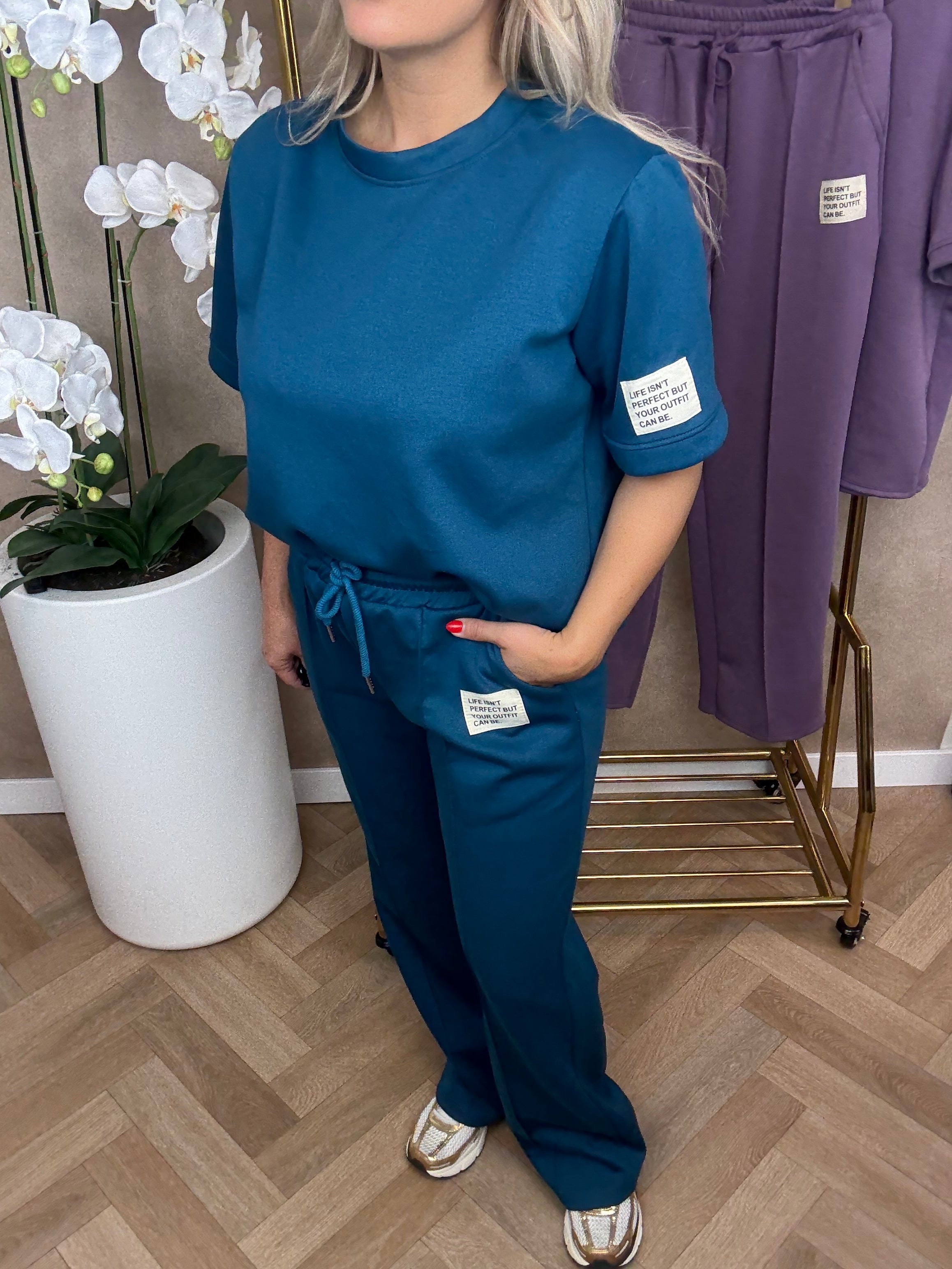 Set | Joggingpak | Blauw