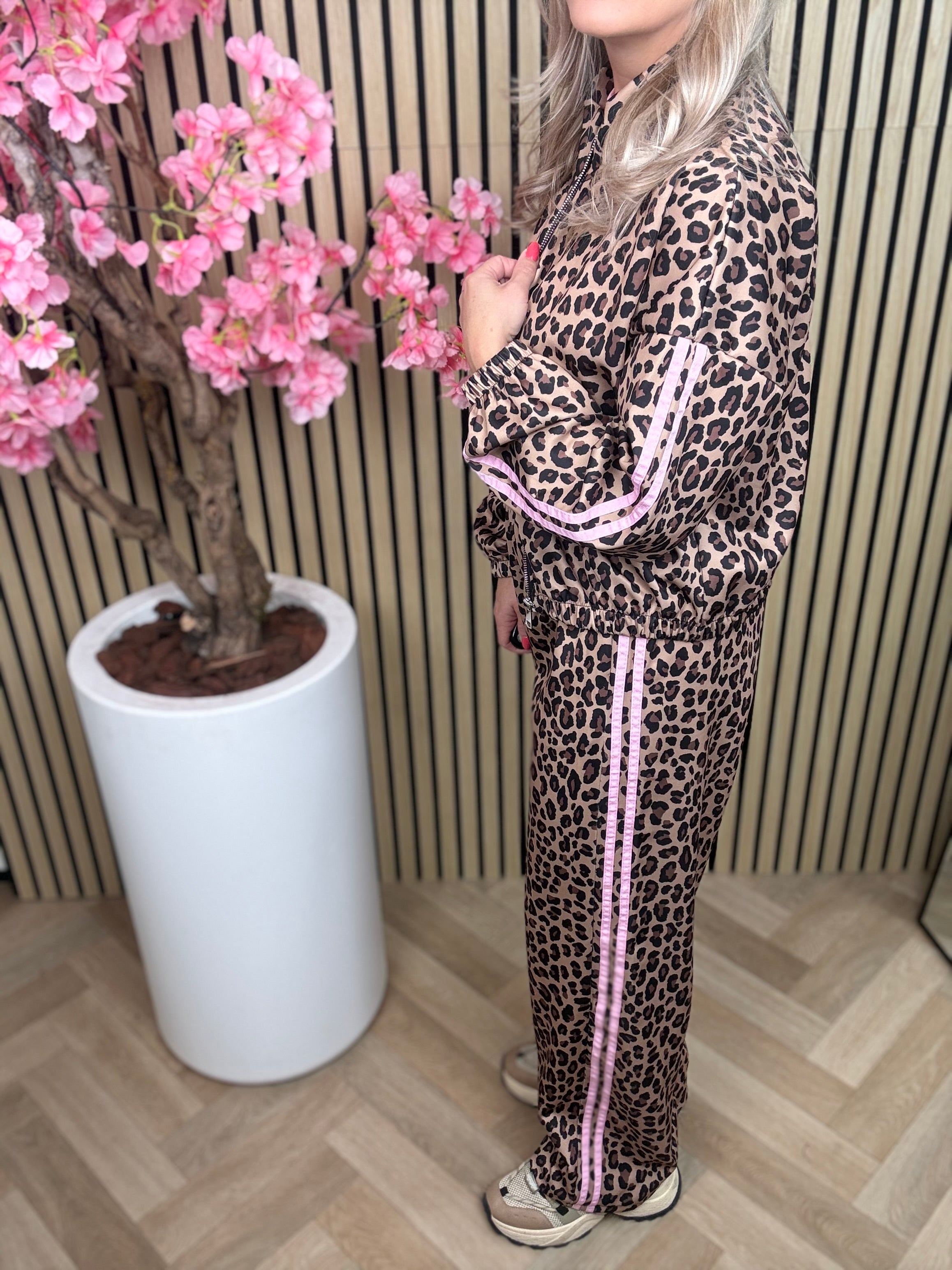 Jogging set | Leopard | Roze