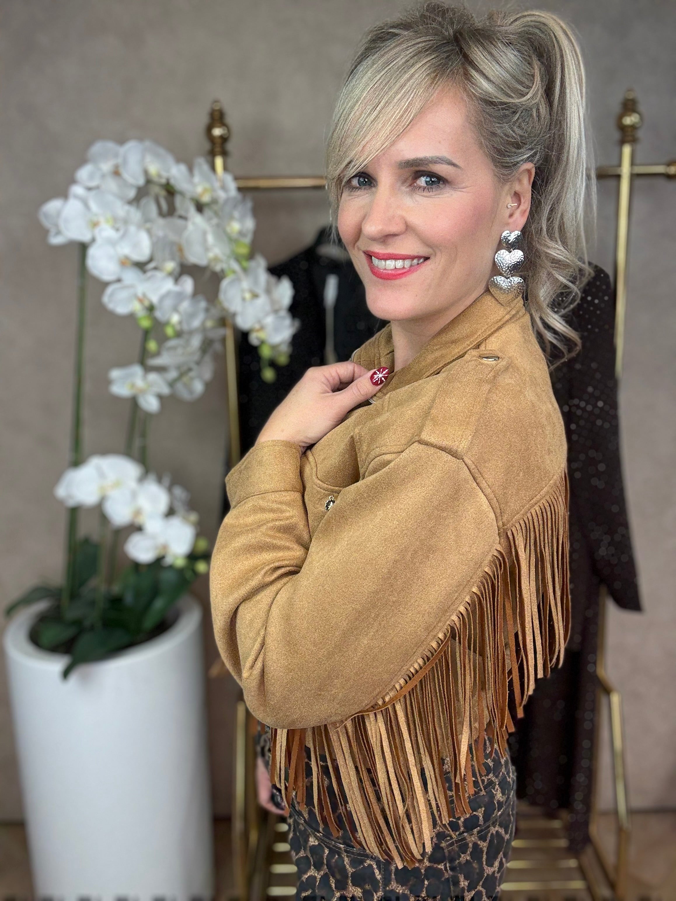 Jasje | Fringes | Bruin