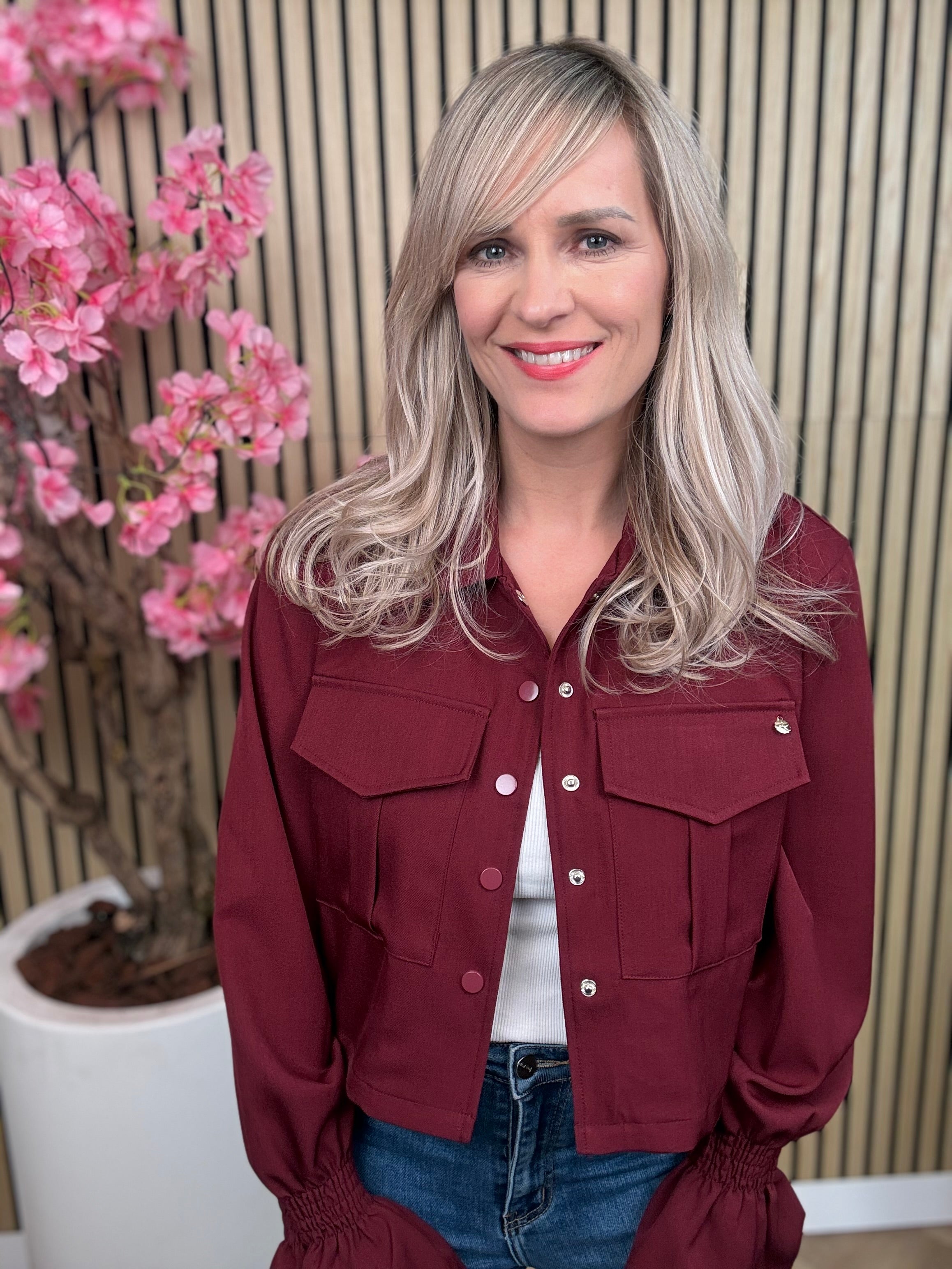 Jasje | Milou | bordeaux rood