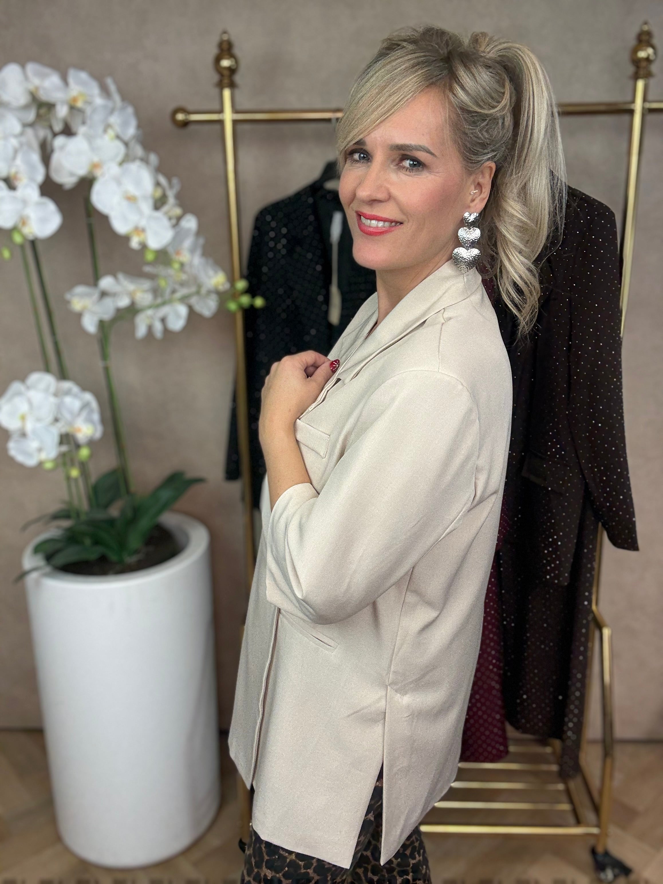 Blazer | Liz | Beige