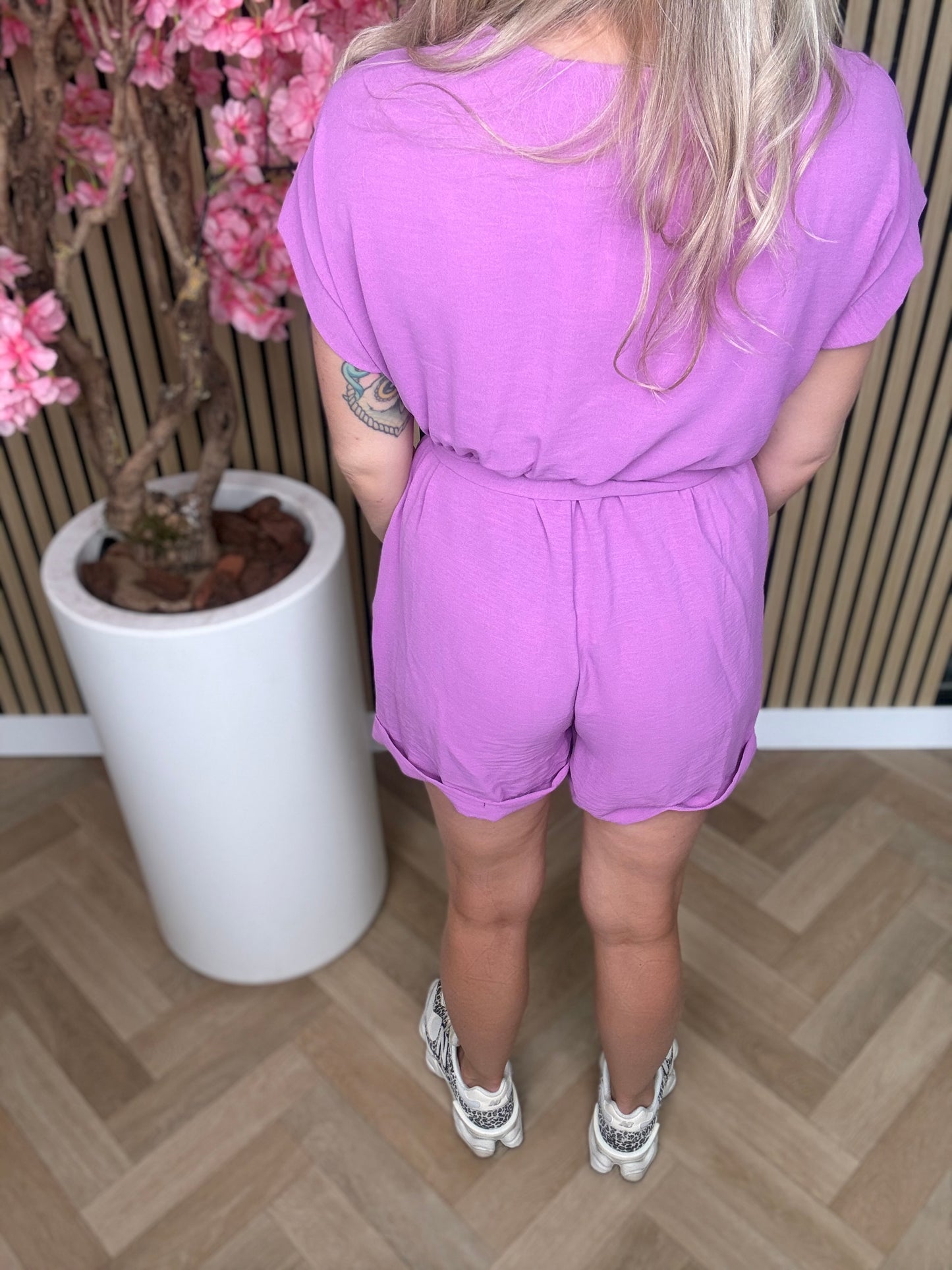 Azzurro | Paarse | Jumpsuit