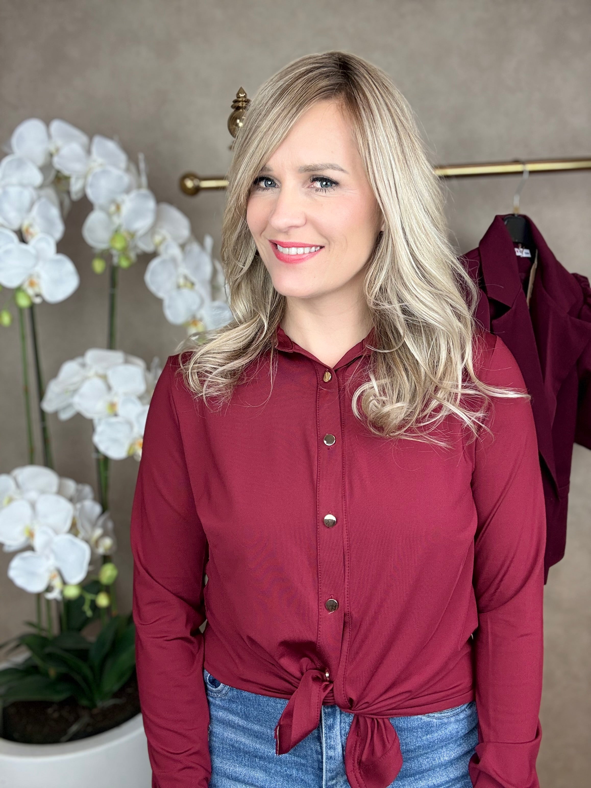 Blouse |  Céline | Bordeaux