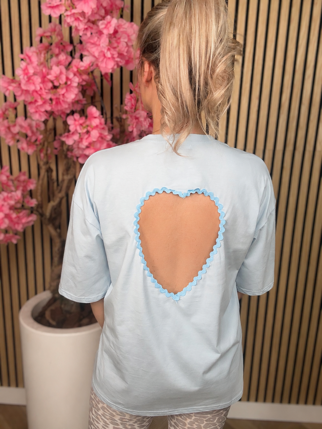 Shirt | Hartje | Blauw