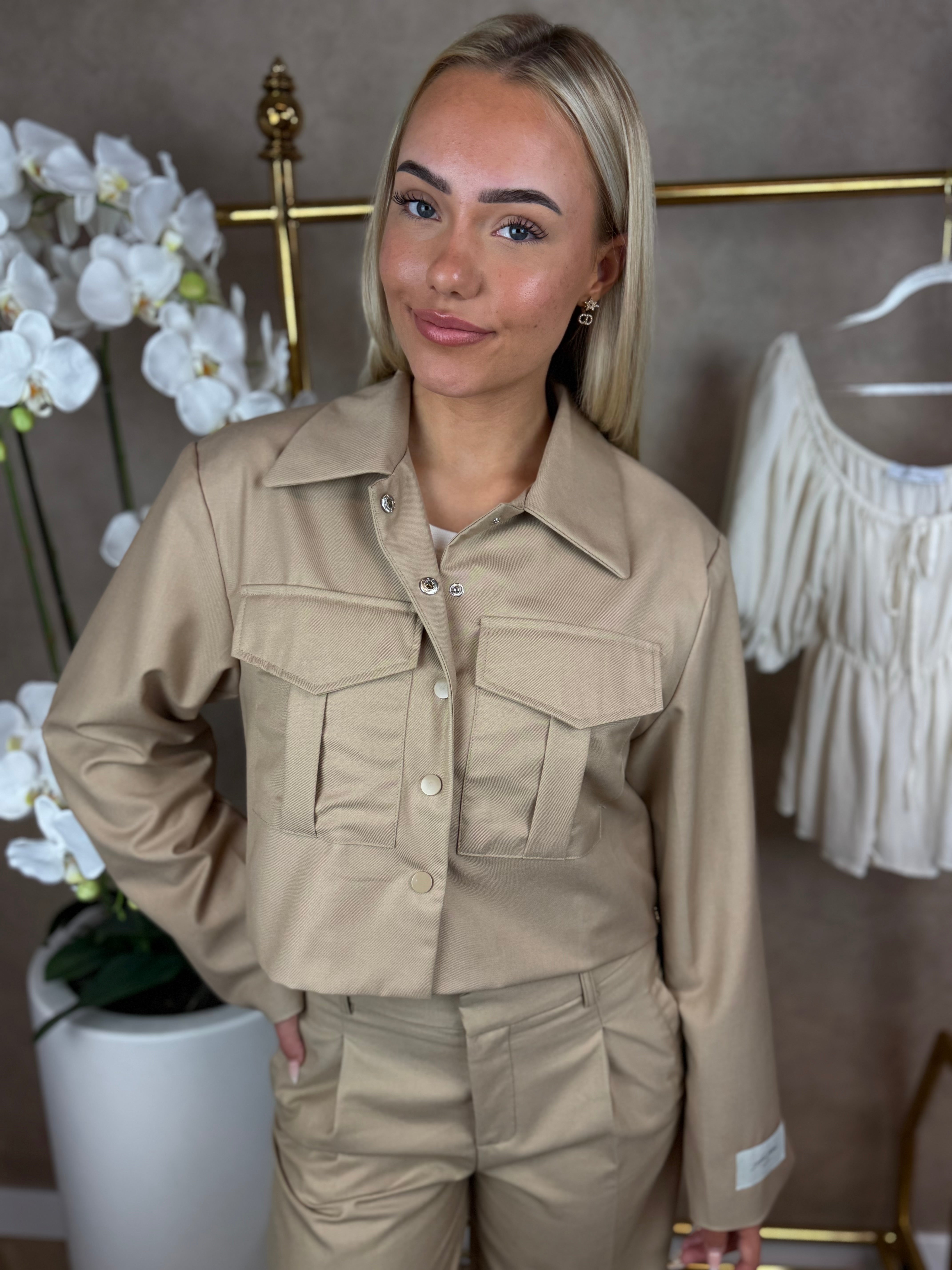 Set | Ambika | Camel kleur