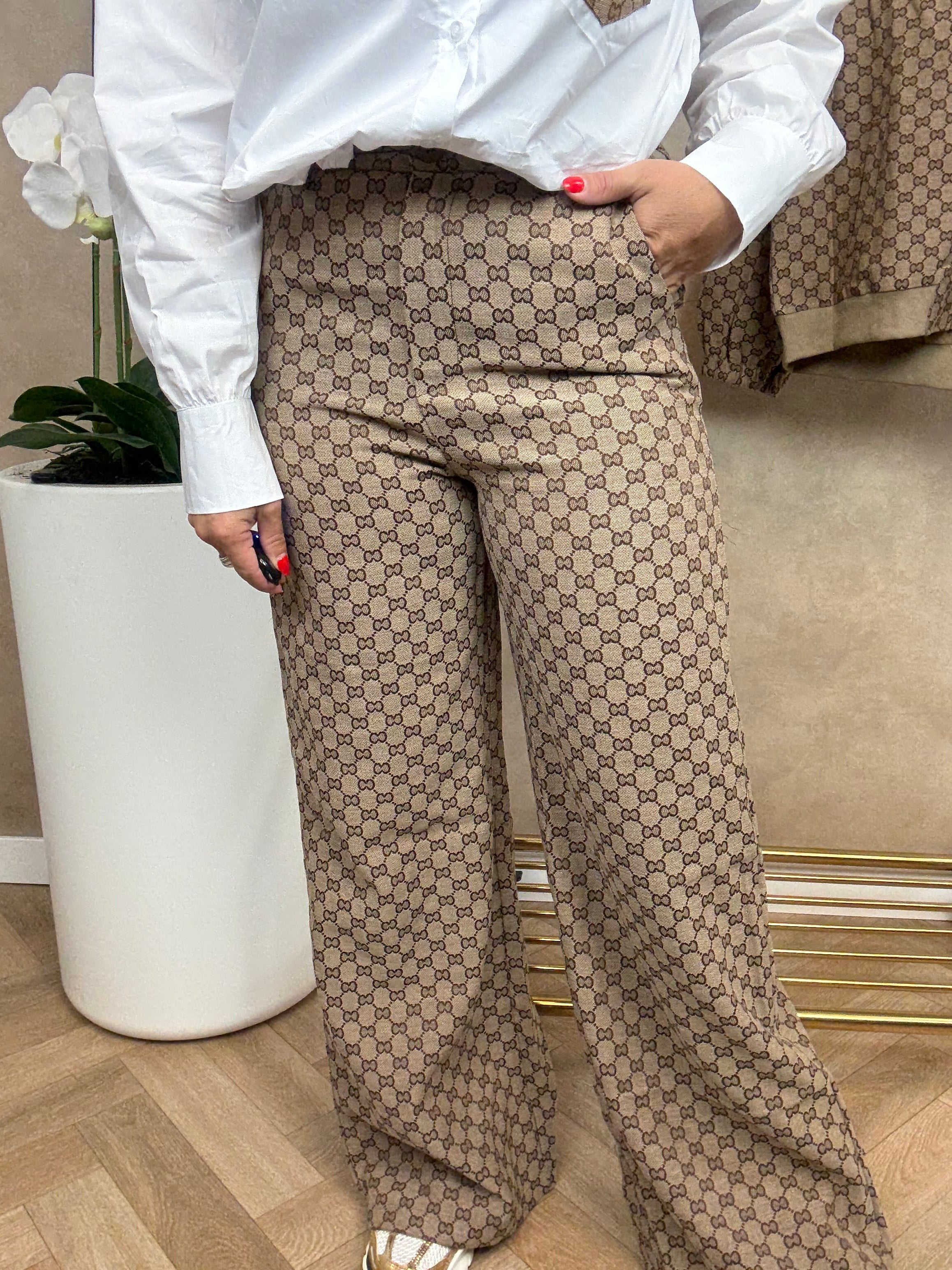 Broek | Luxury | Bruin