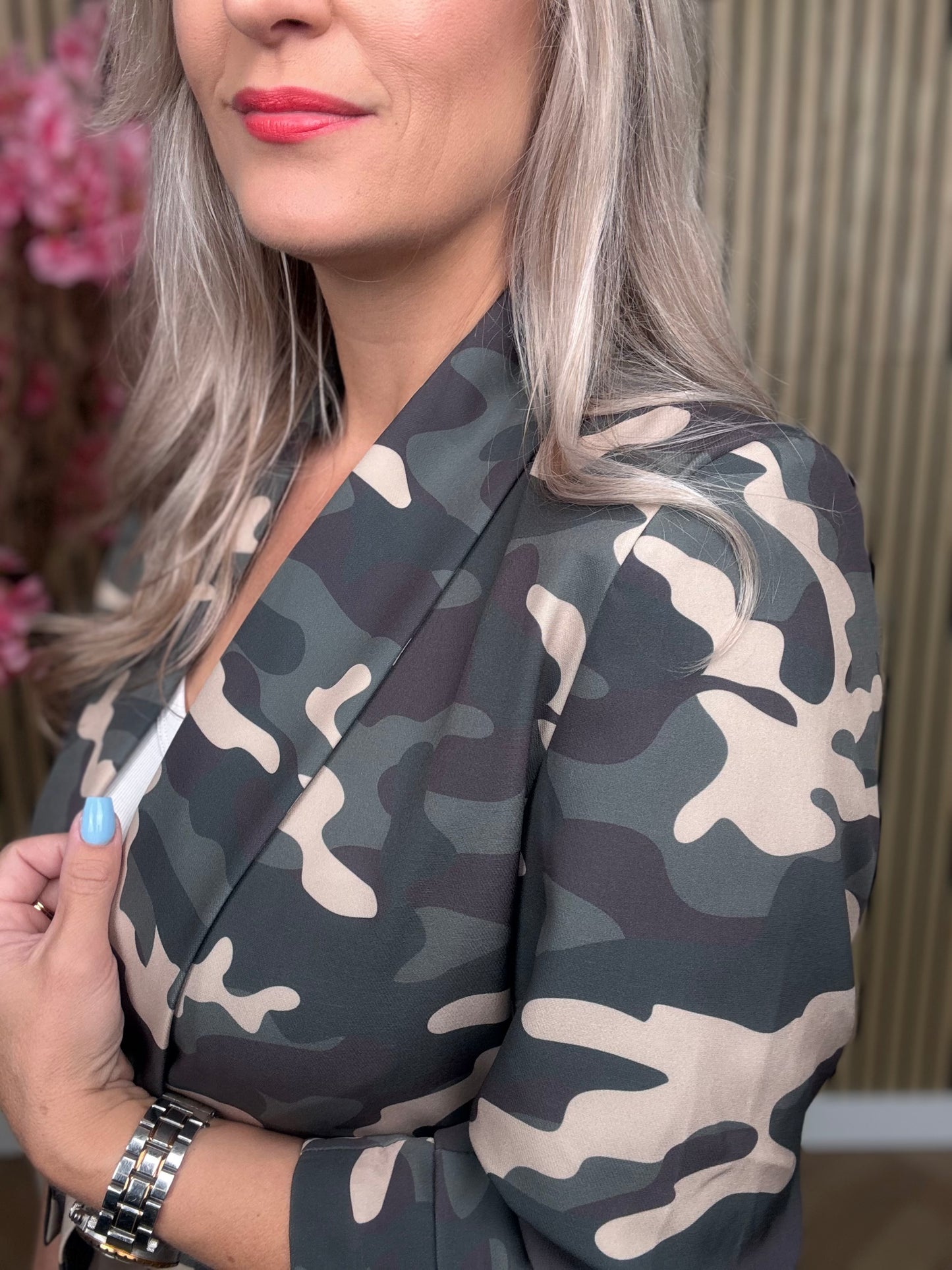 Blazer | Camouflage | Groen
