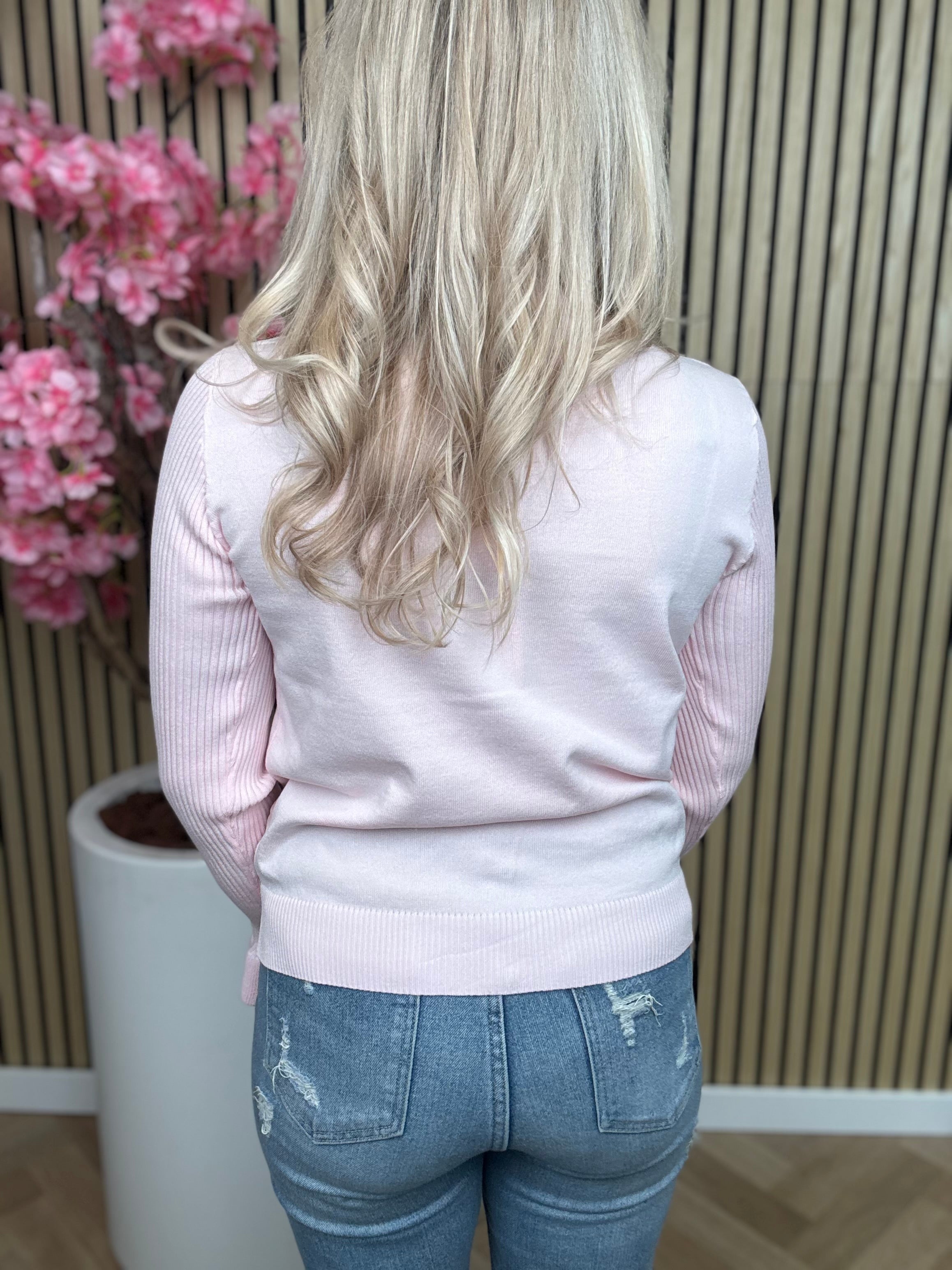 Vestje | Love | Blauw