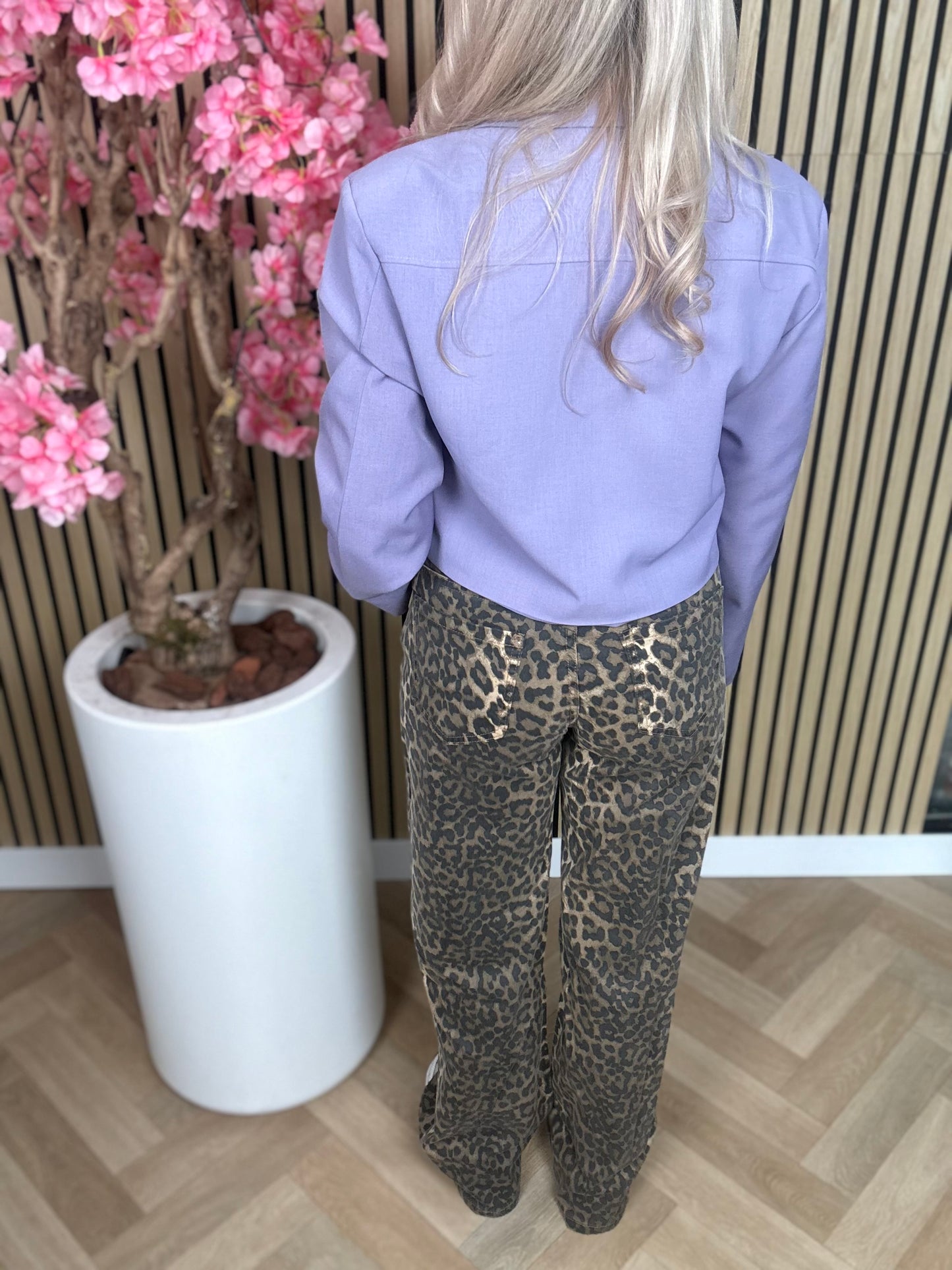 Jeans | Leopard | Azzurro