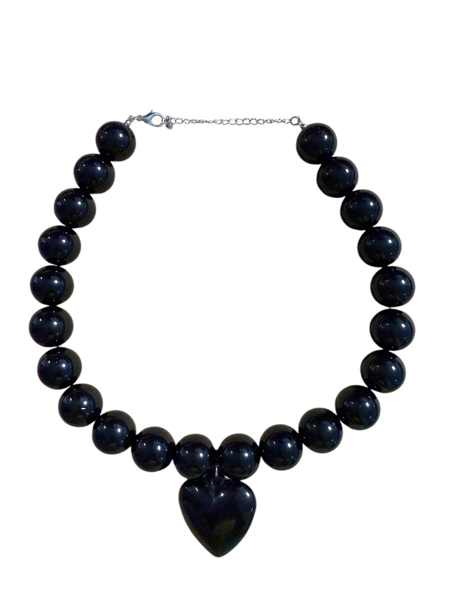 Ketting| Hartje | Zwart