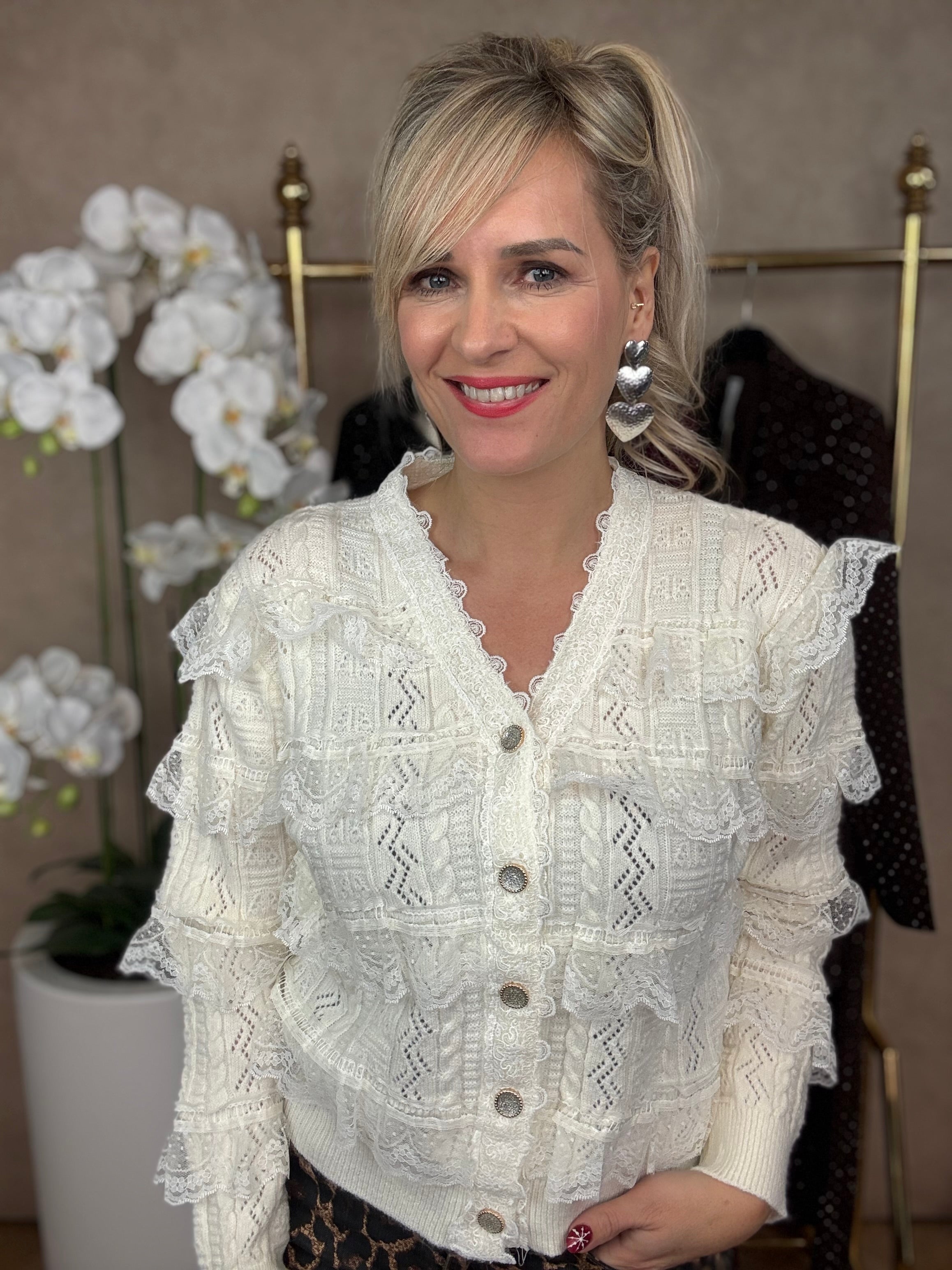 Vestje | Roessels | Creme