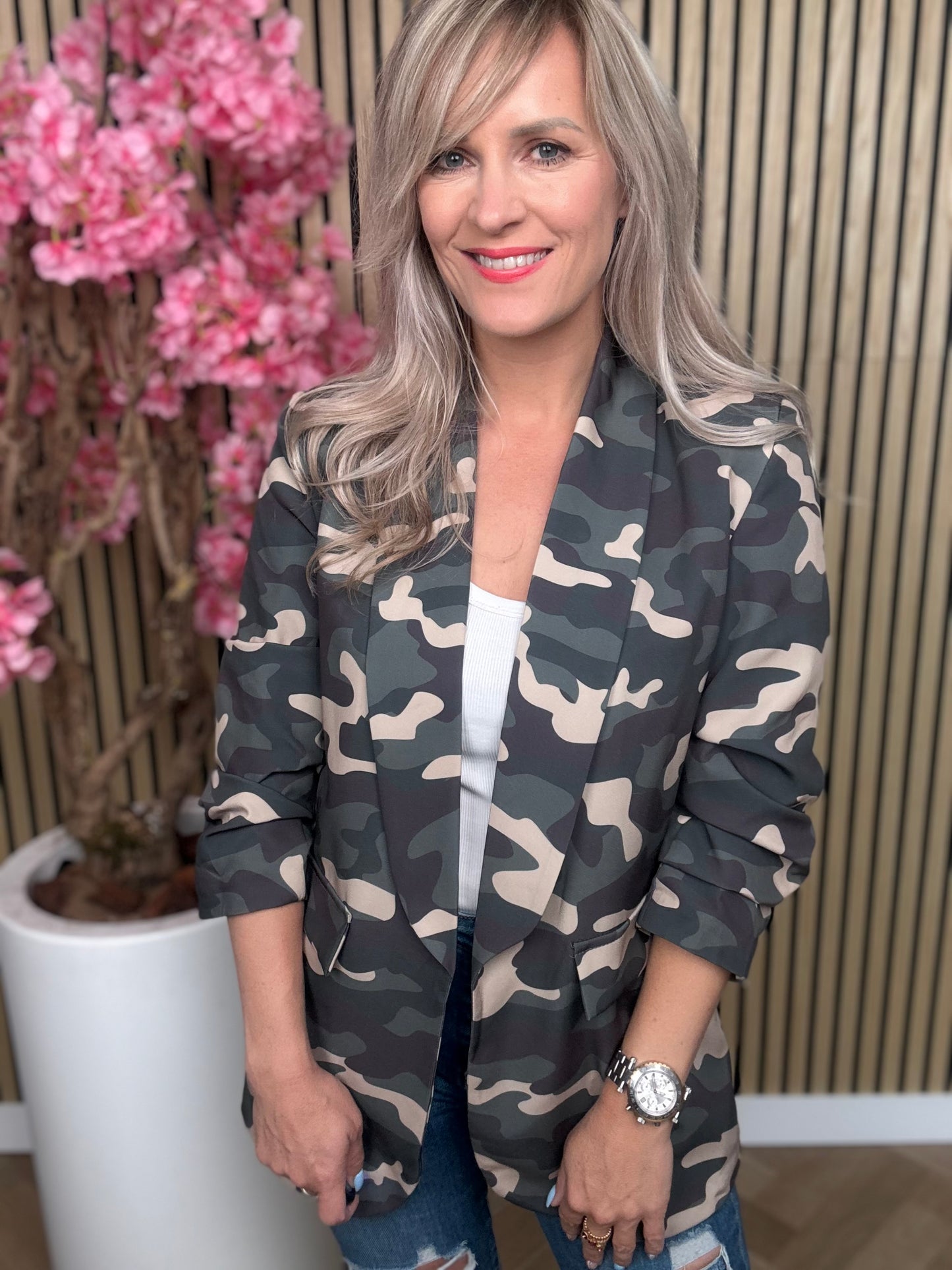 Blazer | Camouflage | Groen