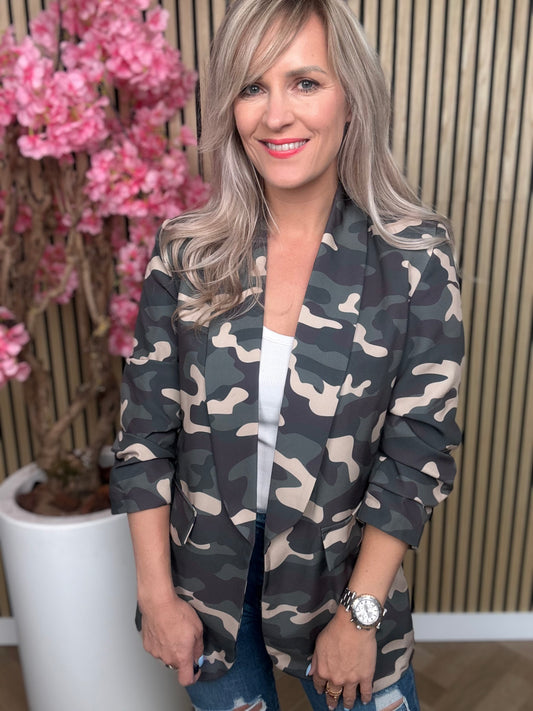 Blazer | Camouflage | Groen