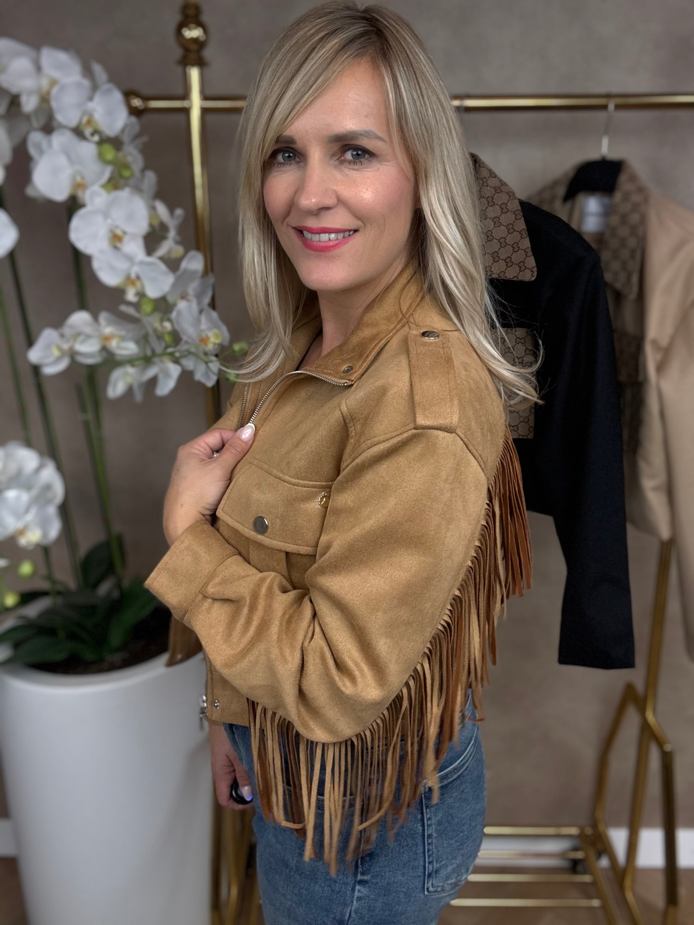 Jasje | Fringes | Bruin