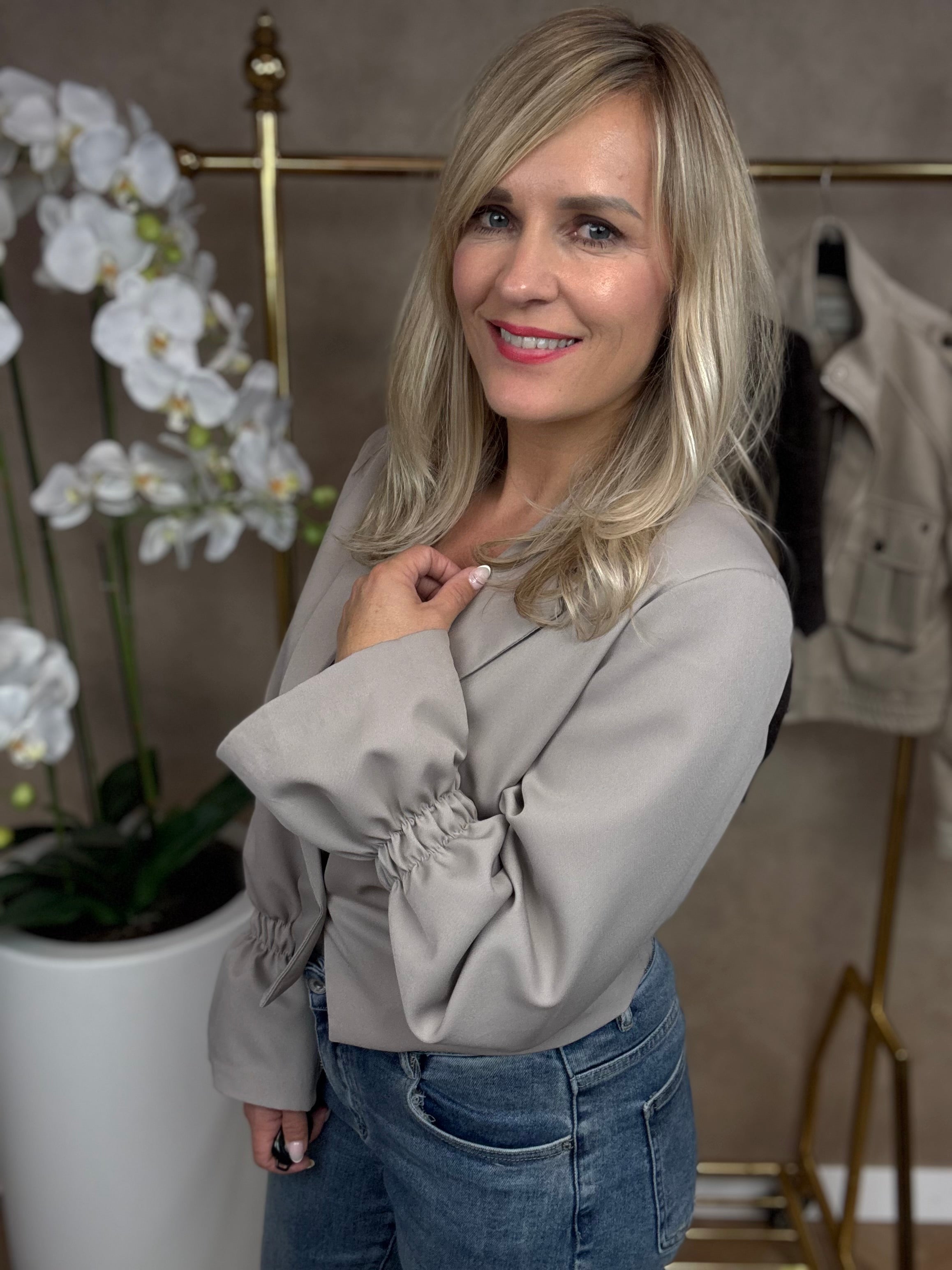 Blazer | Yara | Taupe