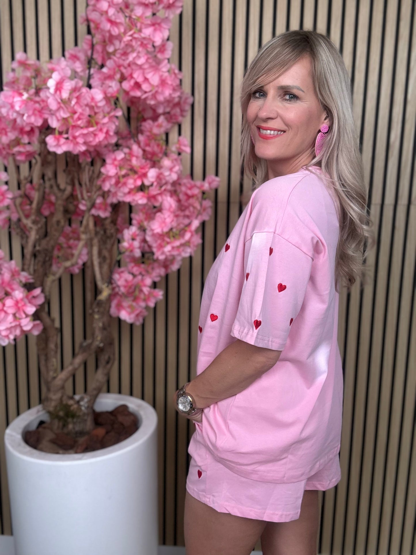Set | Hartjes | Roze