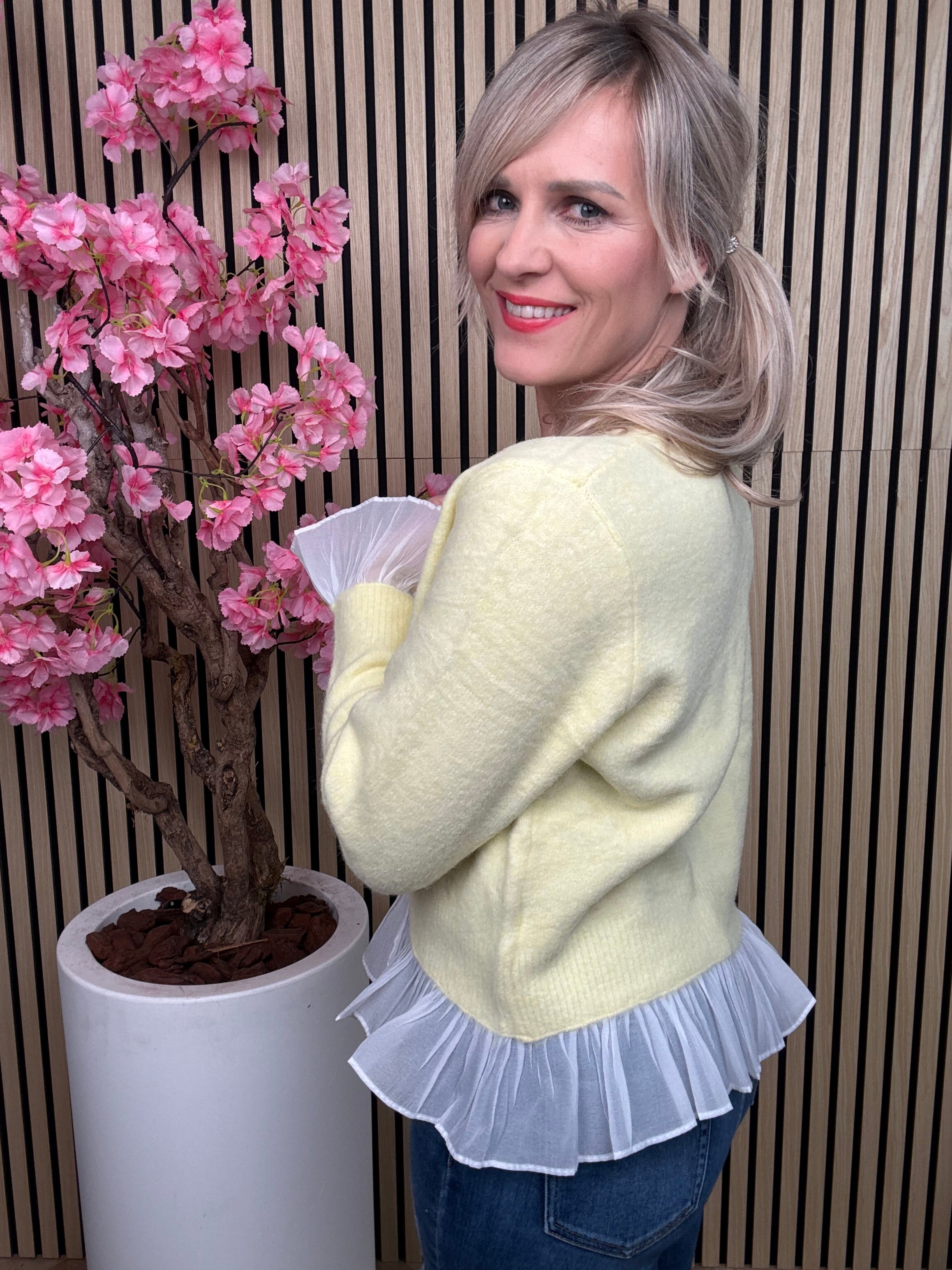 Vestje | Love | Geel