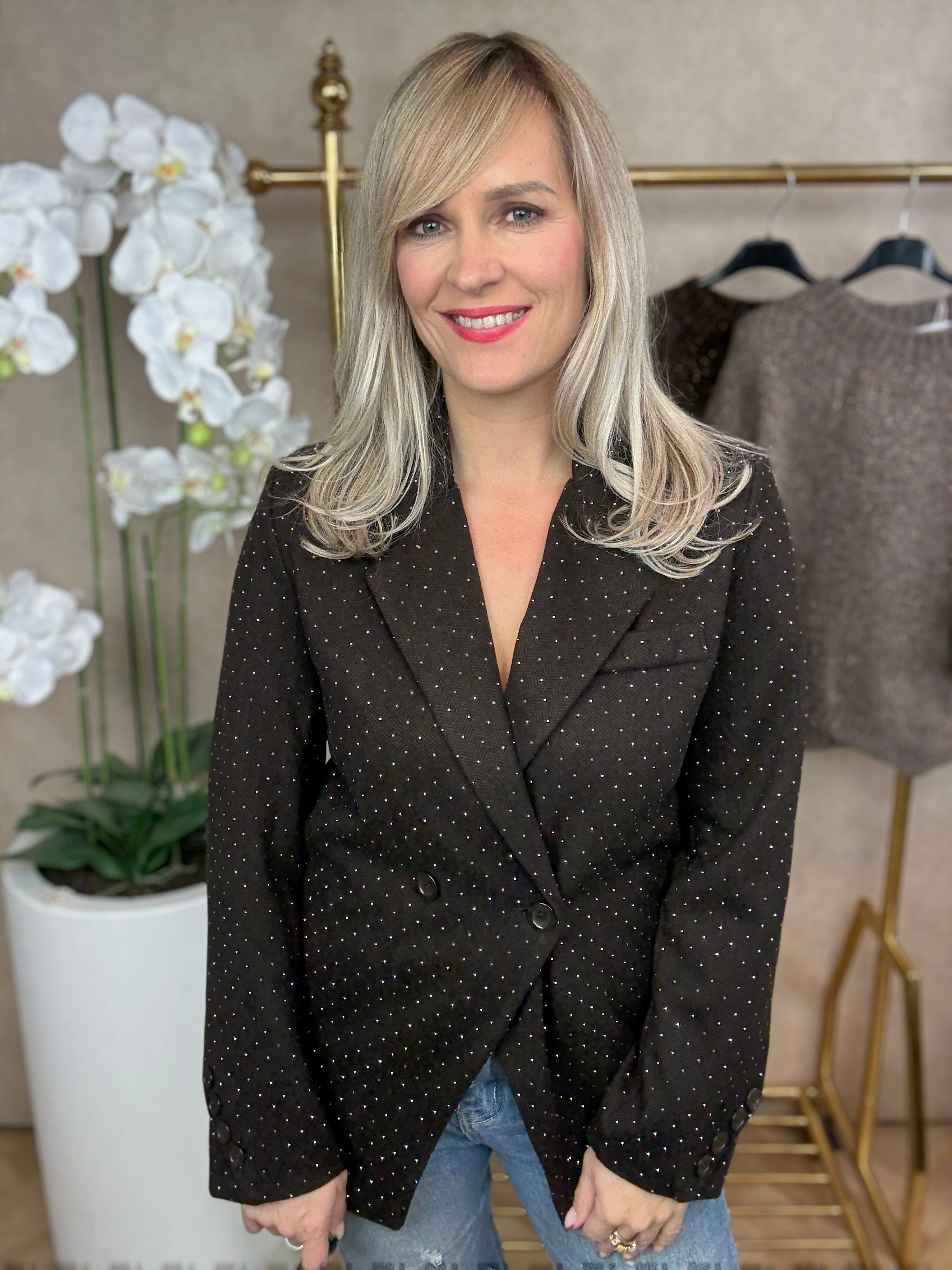 Blazer | strassdetails | Ambika