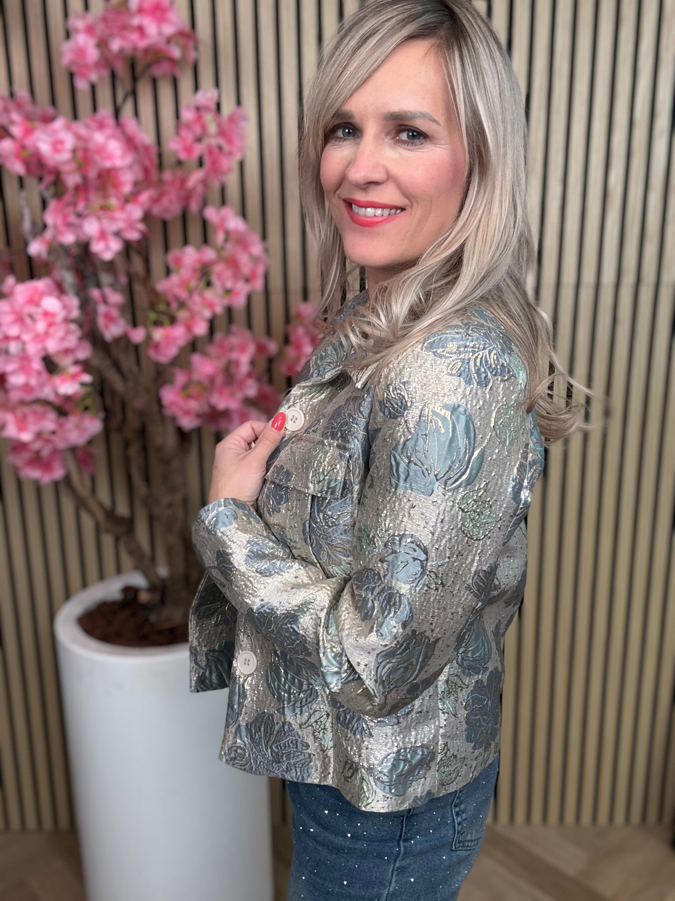 Jasje | Biba | Blauw-goud