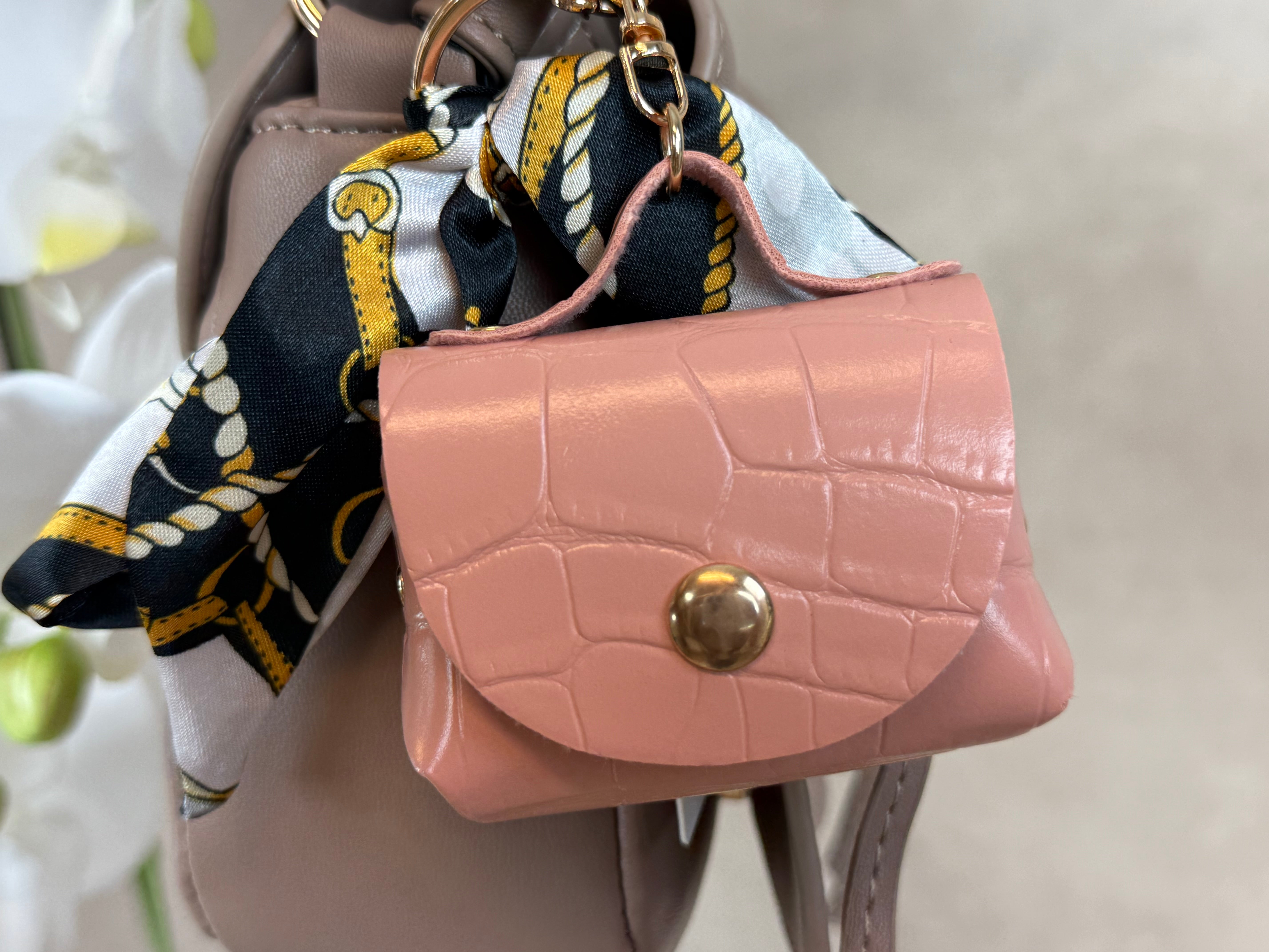 Sleutelhanger | Tasje | Roze