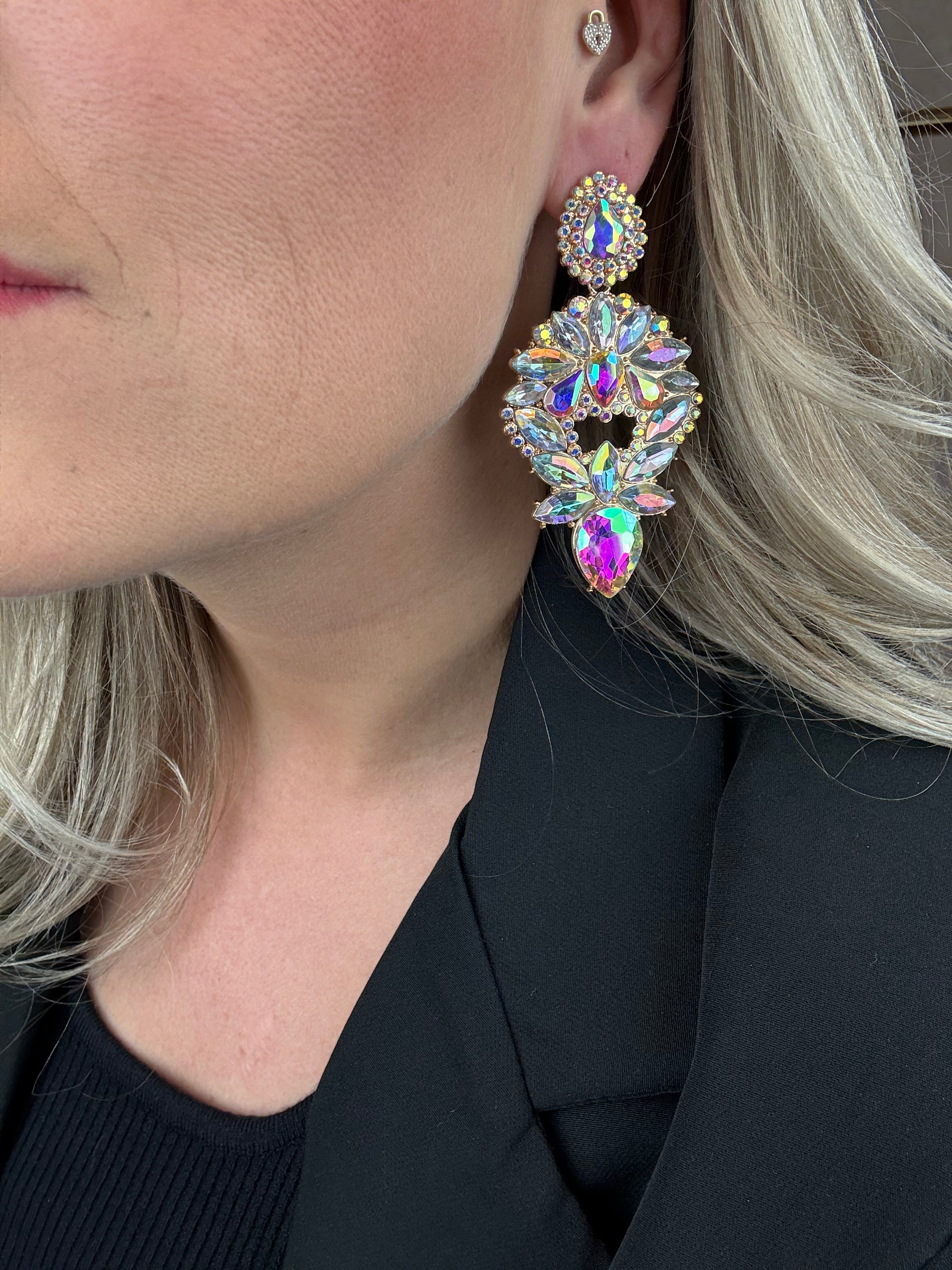 Glamoureuze | Oorbellen | Zilver