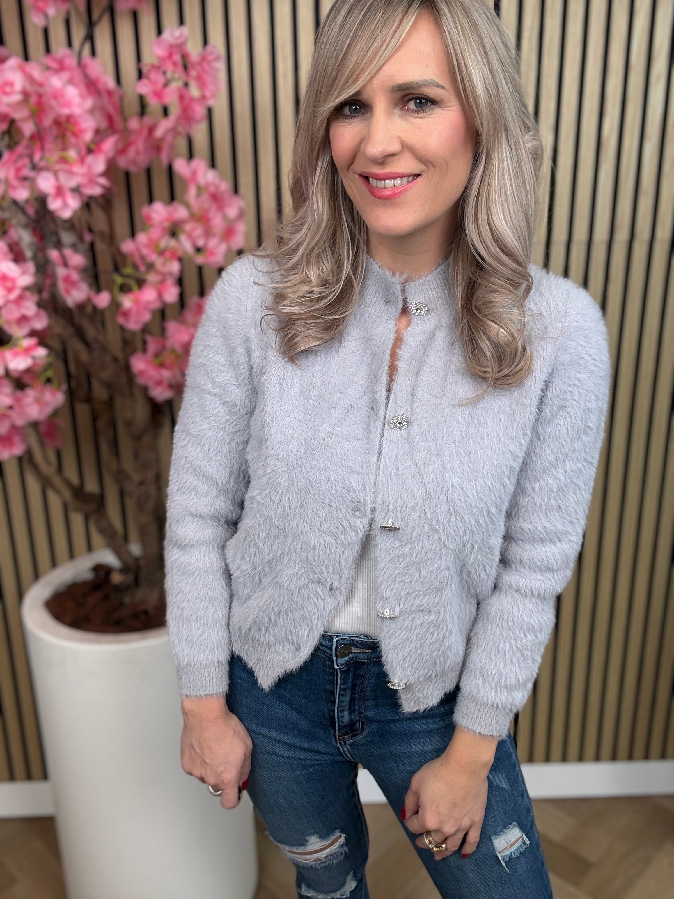 Vestje | Charlotte | Grijs