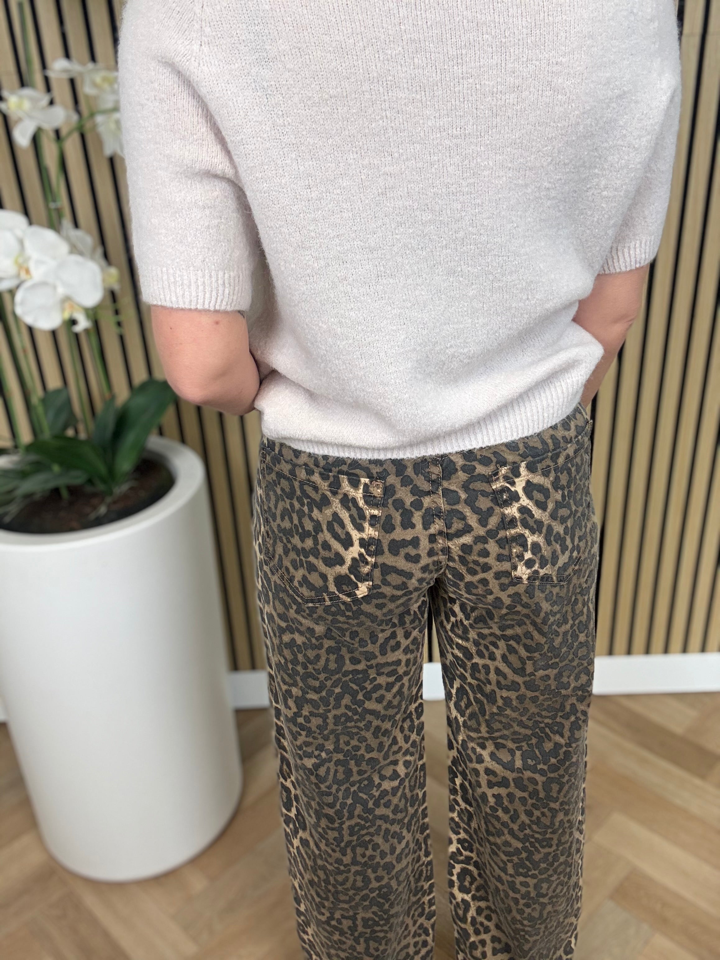 Jeans | Leopard | Azzurro
