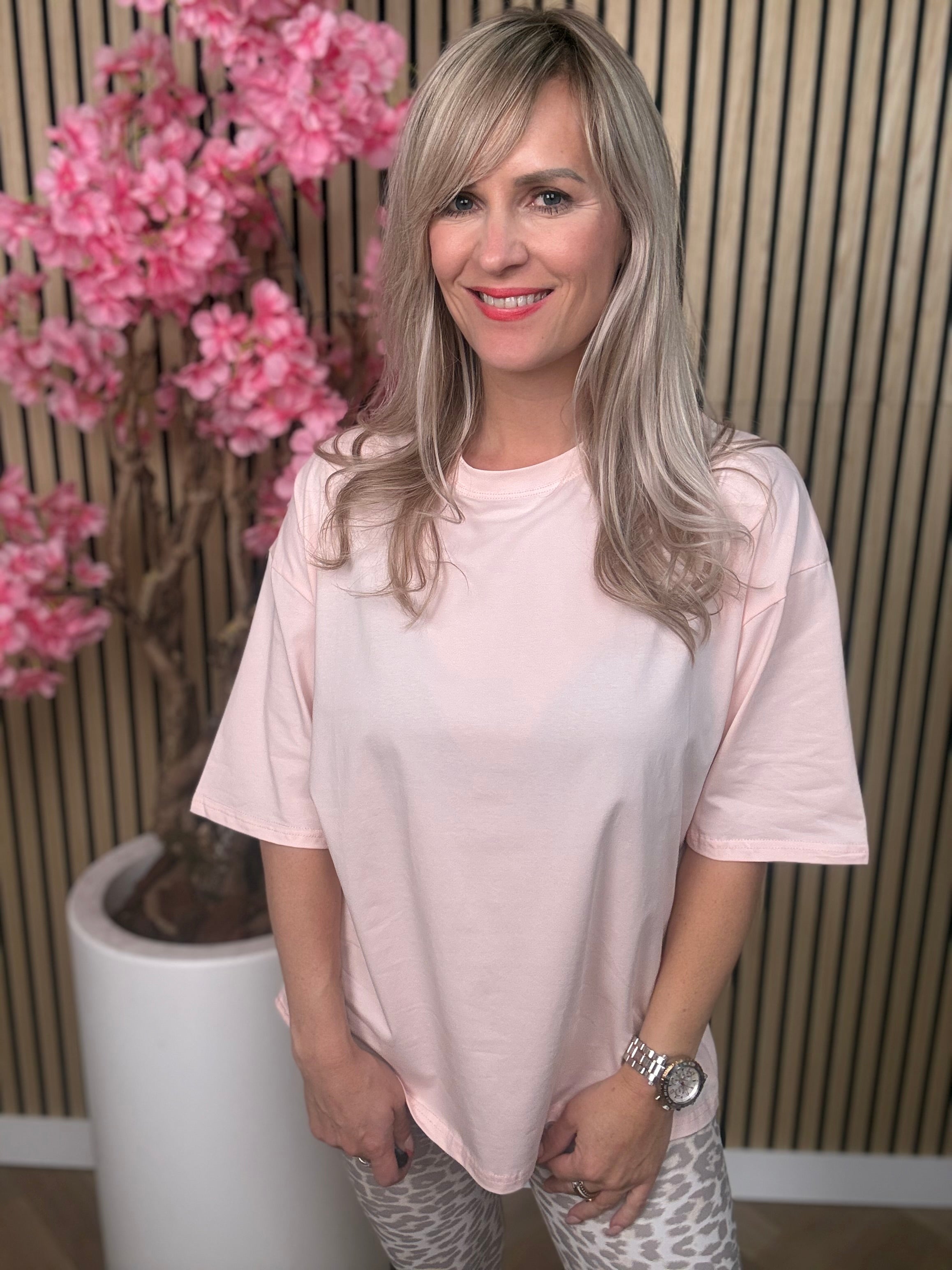 Shirt | Hartje | Roze
