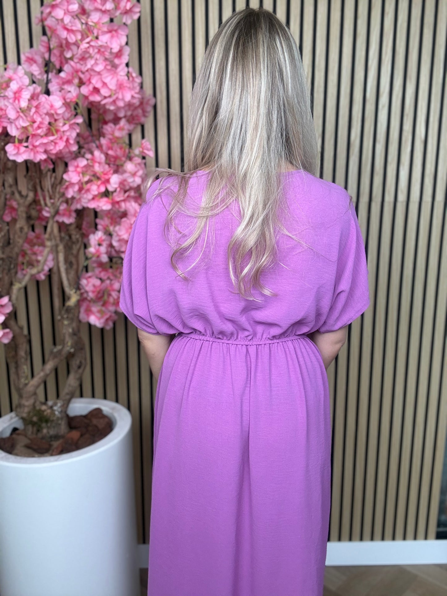Azzurro | Maxi Jurk | Paars