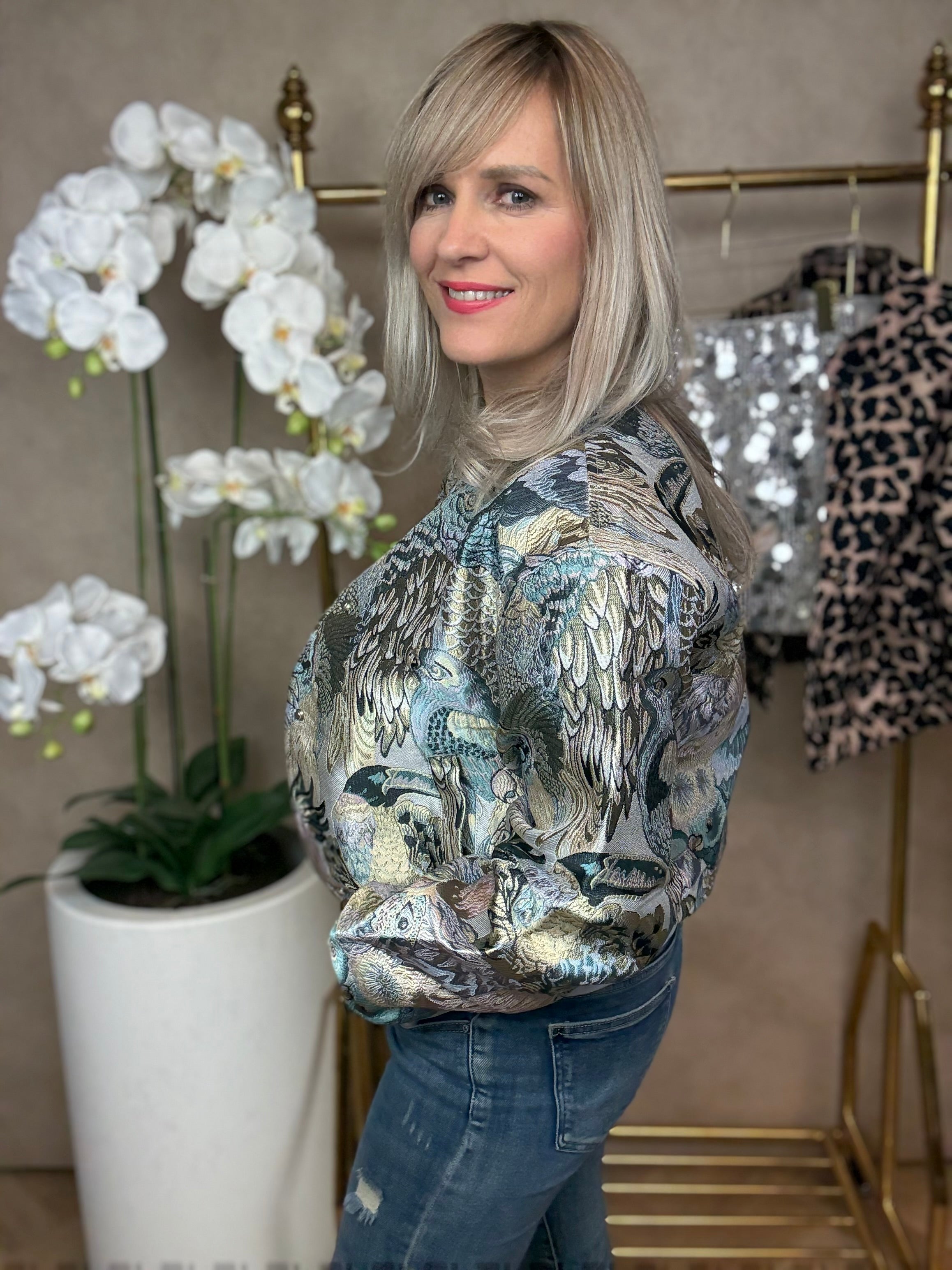 Bomberjack | Vogel | Blauw