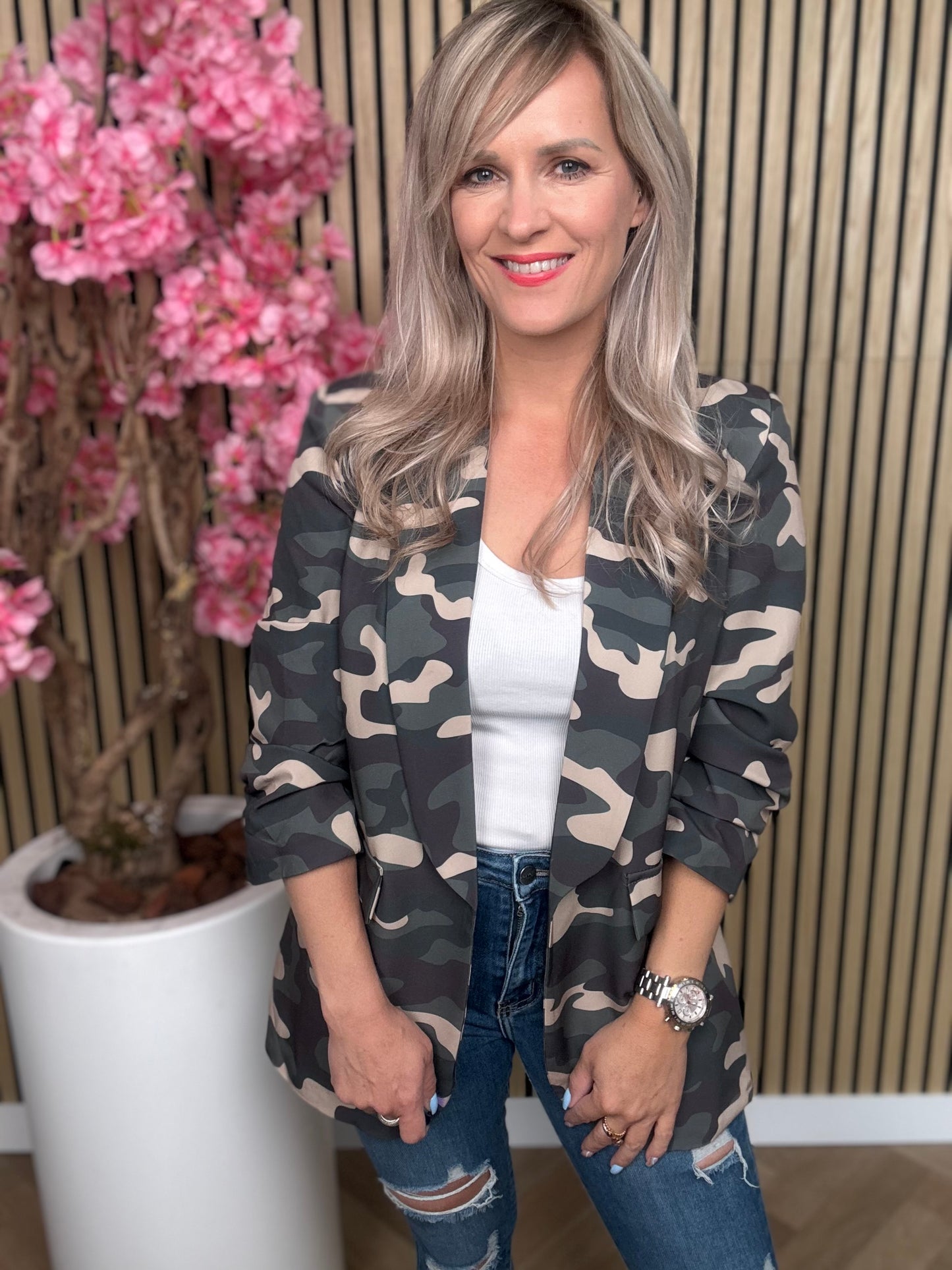Blazer | Camouflage | Groen
