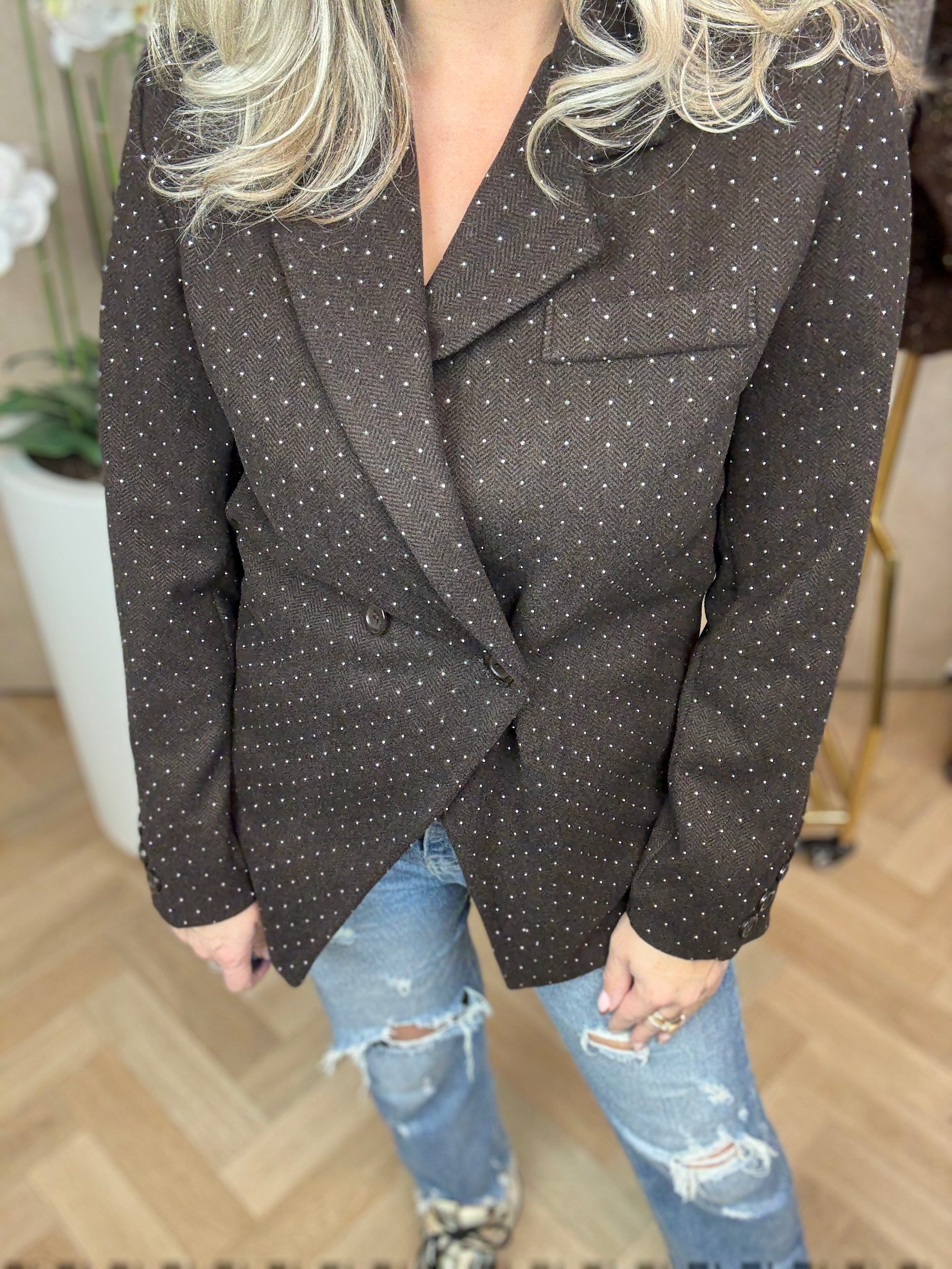 Blazer | strassdetails | Ambika