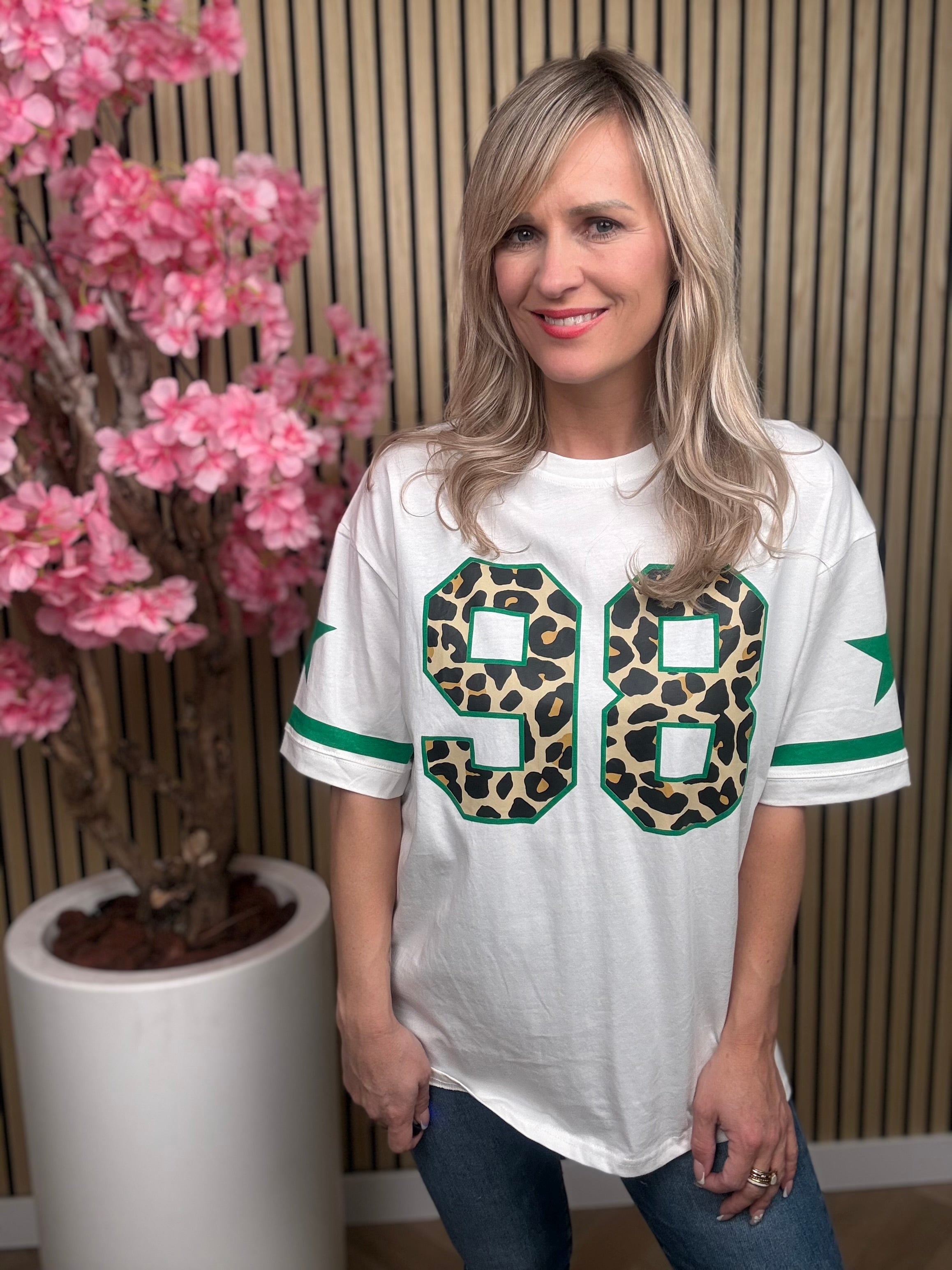 T-Shirt | Sporty Girl | Wit