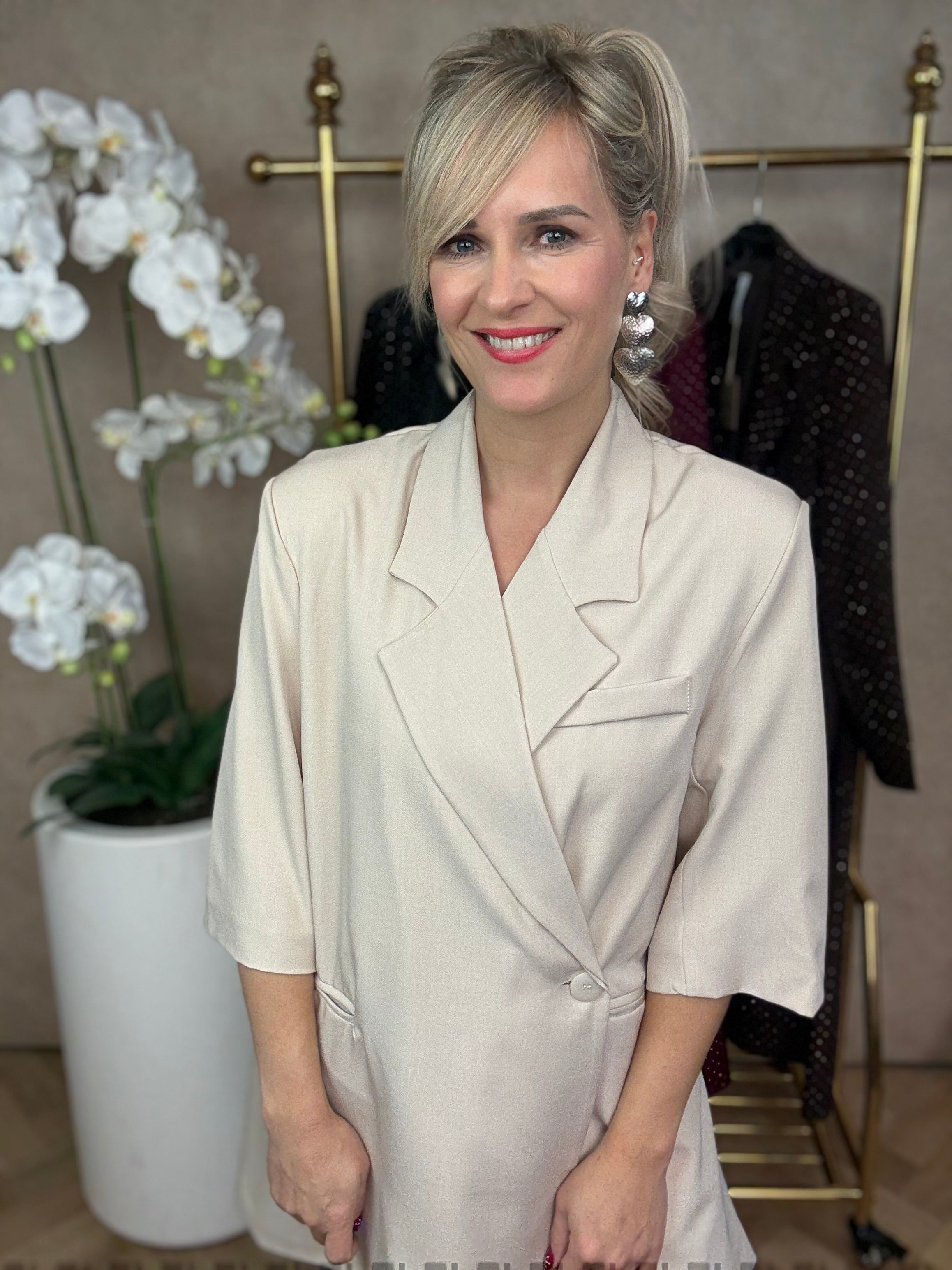 Blazer | Liz | Beige