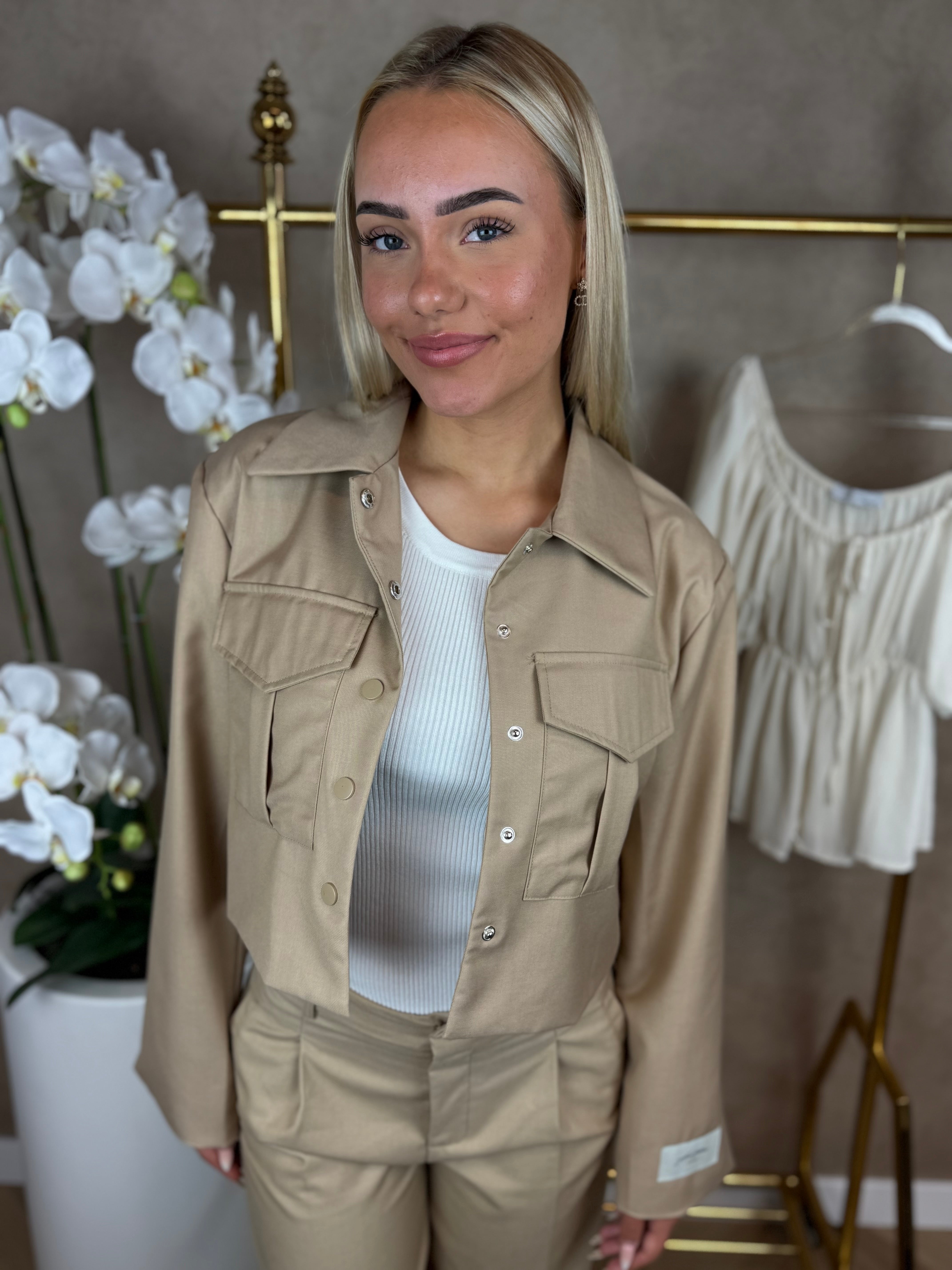 Set | Ambika | Camel kleur