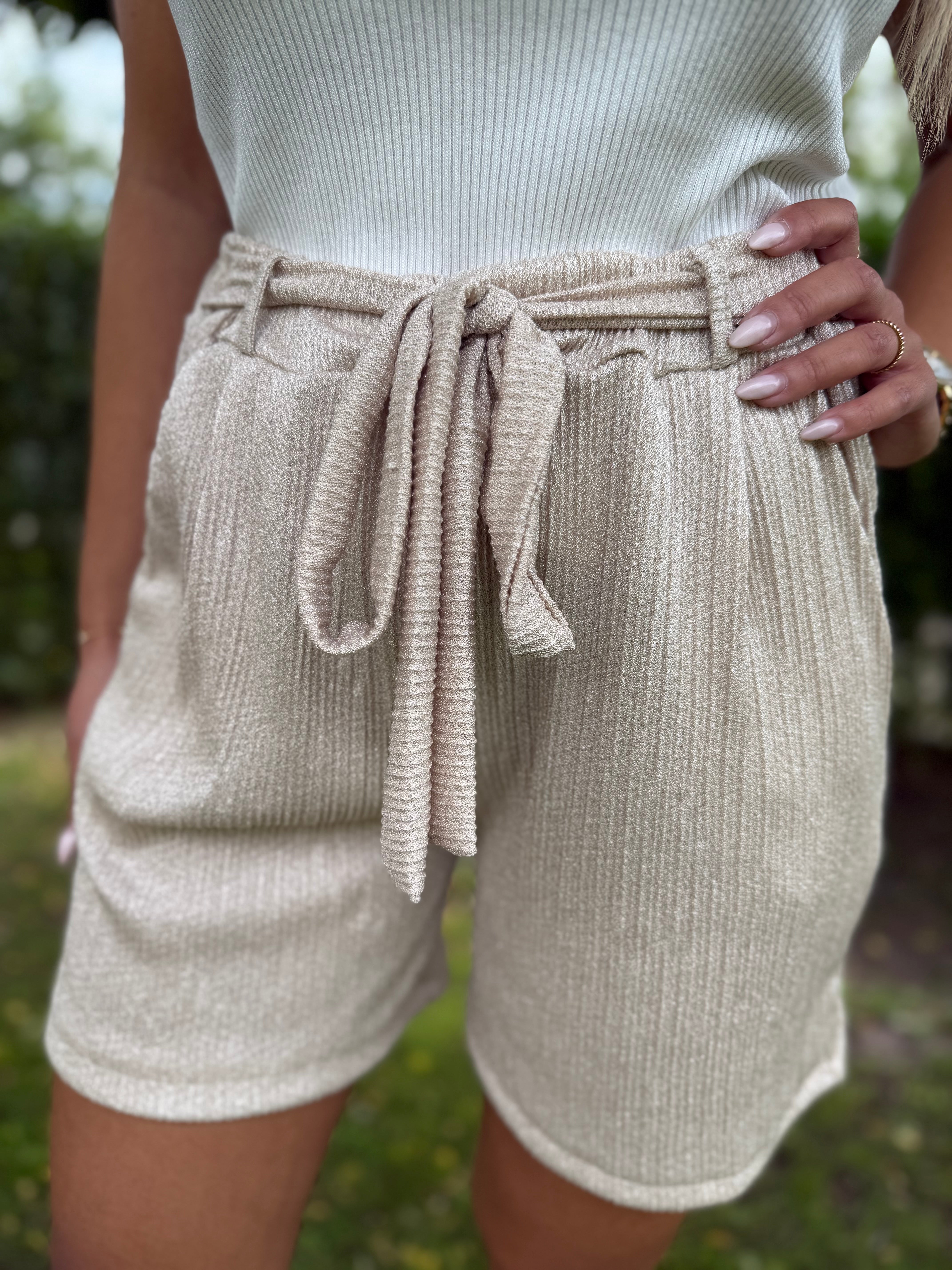 Shortje | Sophie | Goud