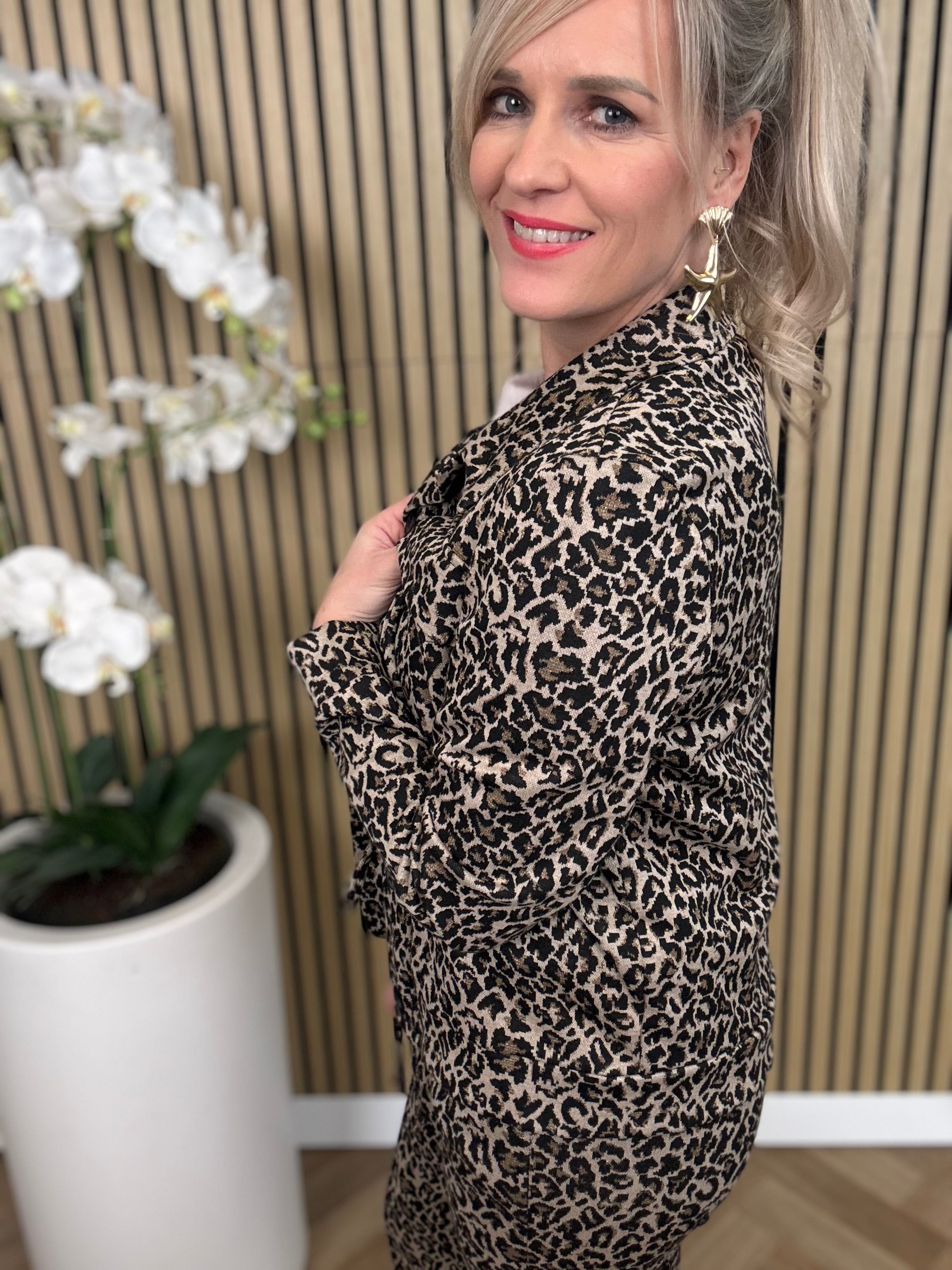 Set | Luipaard | Zwart