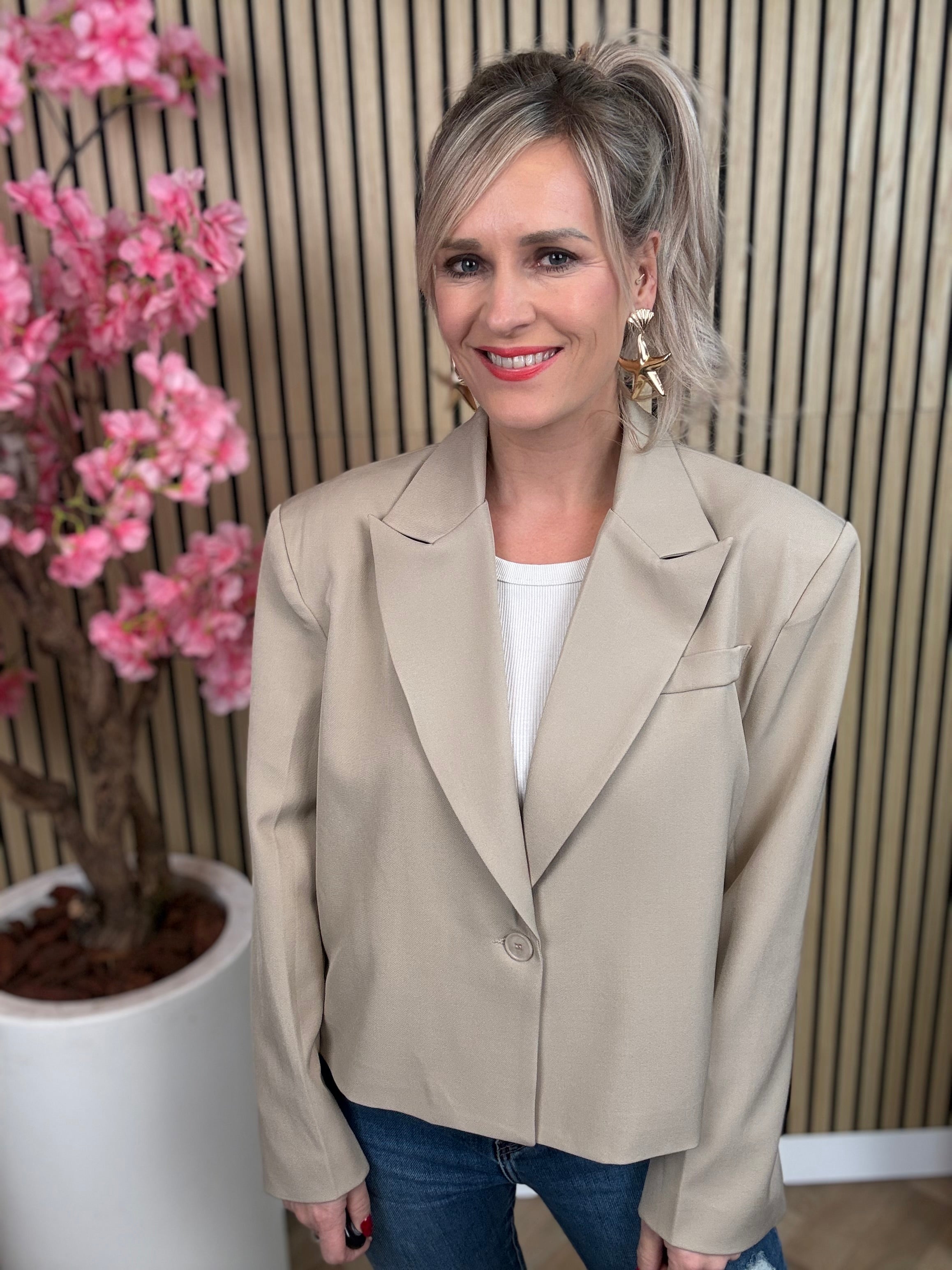 Blazer | Odilia | Beige