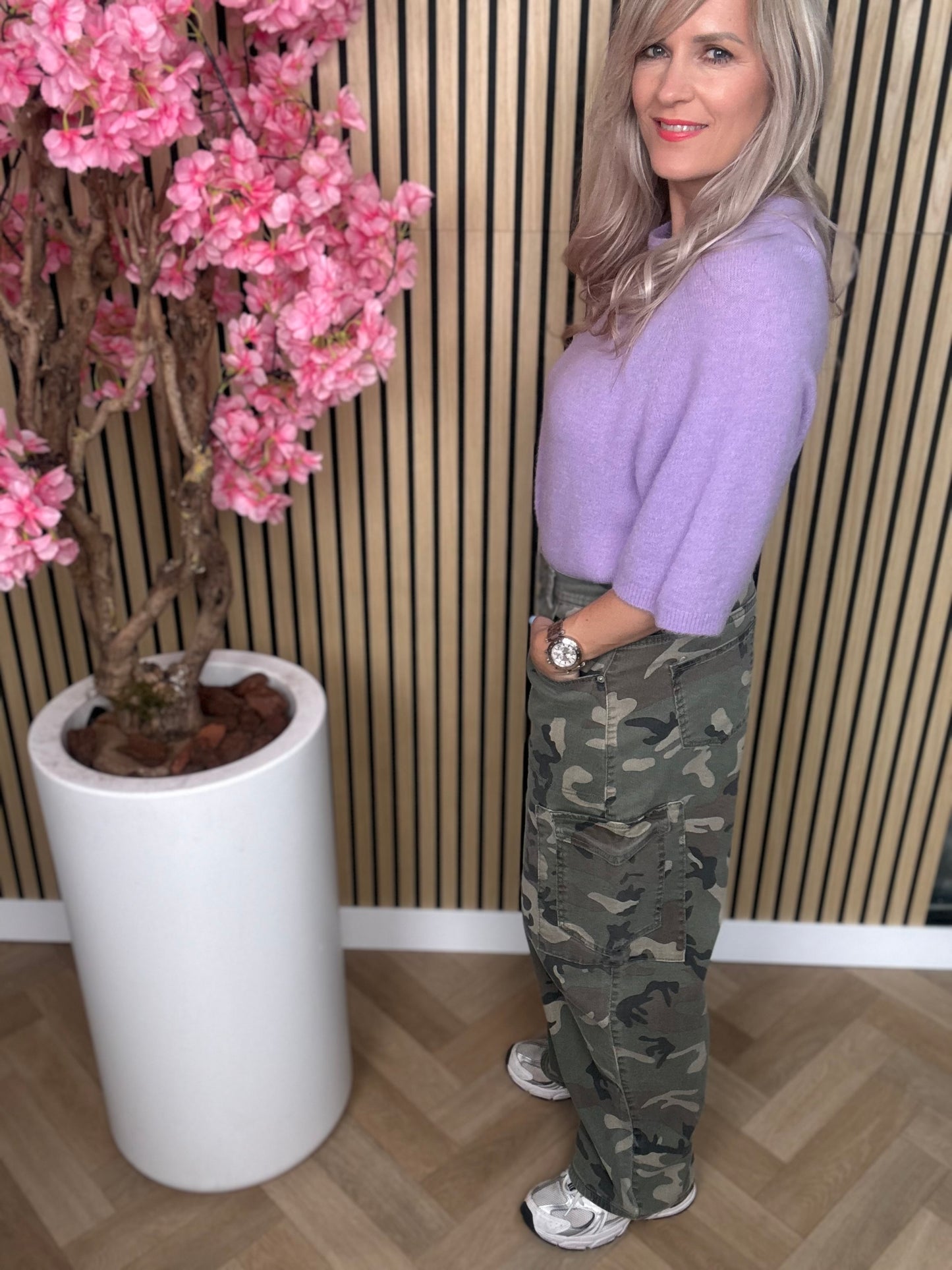 Wilde leg | Camouflage | Cargo