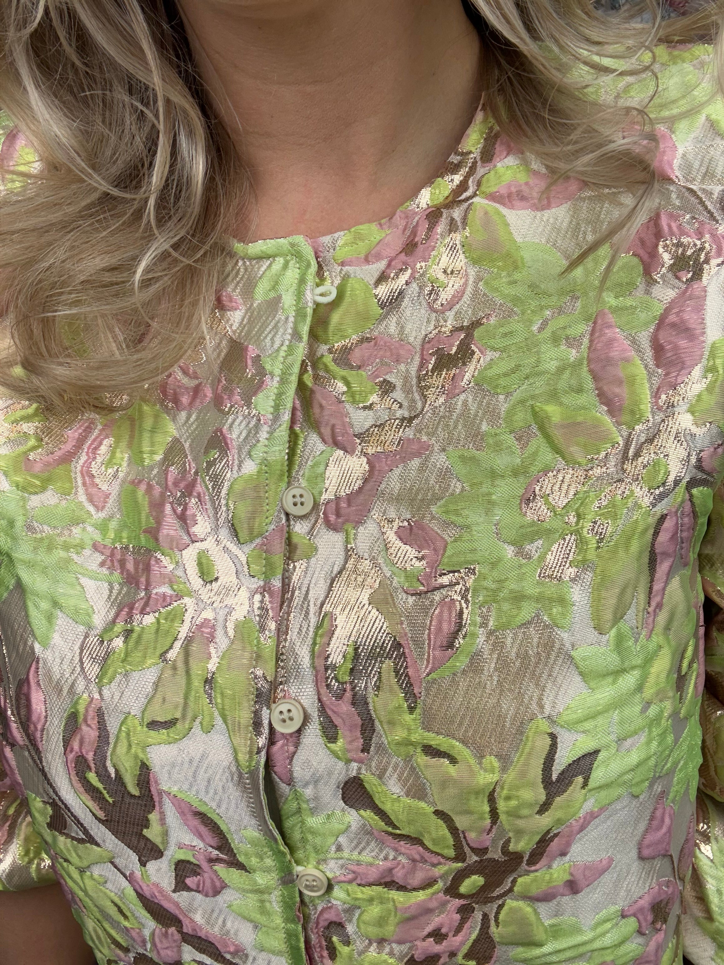 Jasje | Blouse | Mint-roze