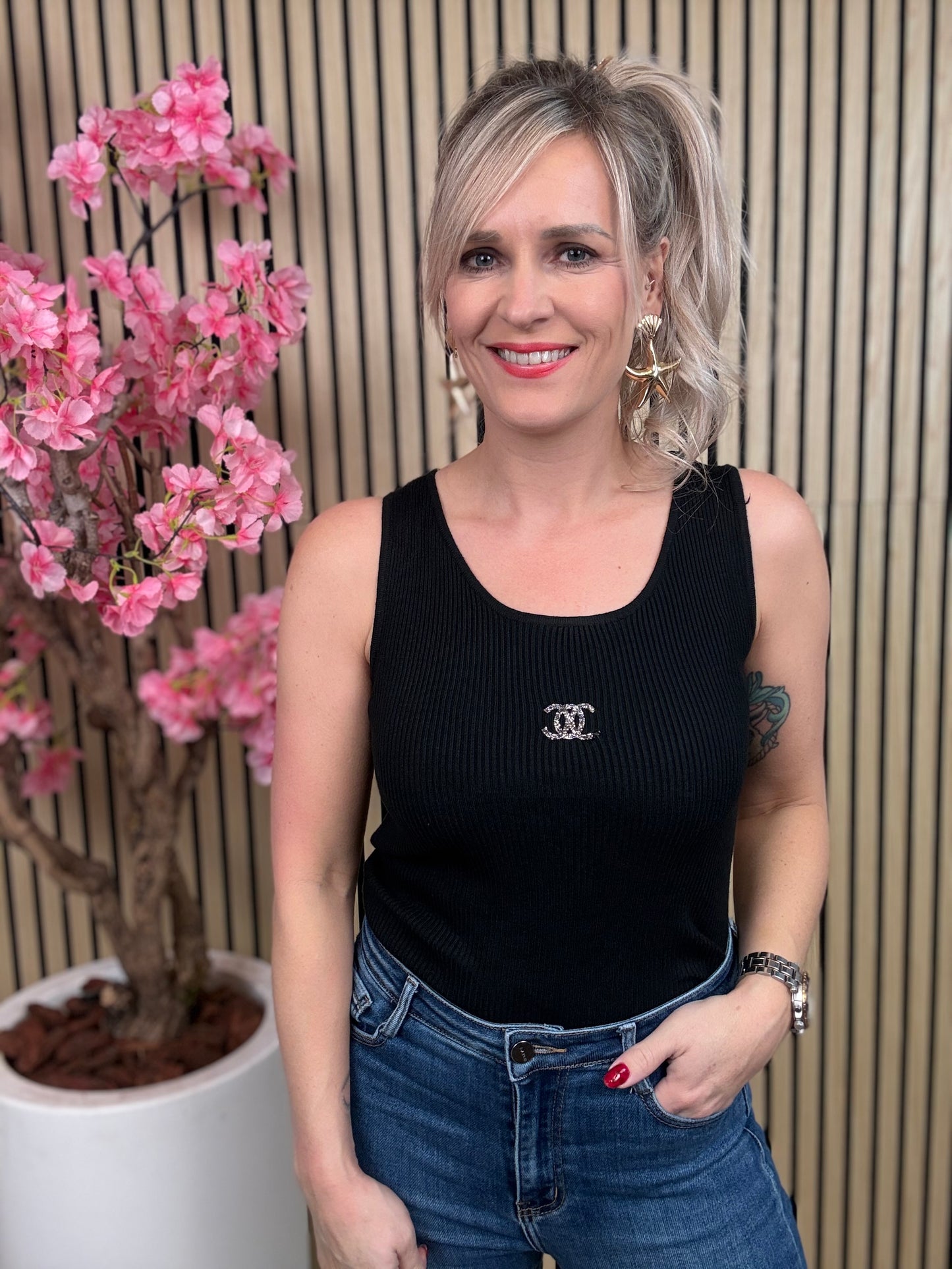 Top | Chic | Zwart