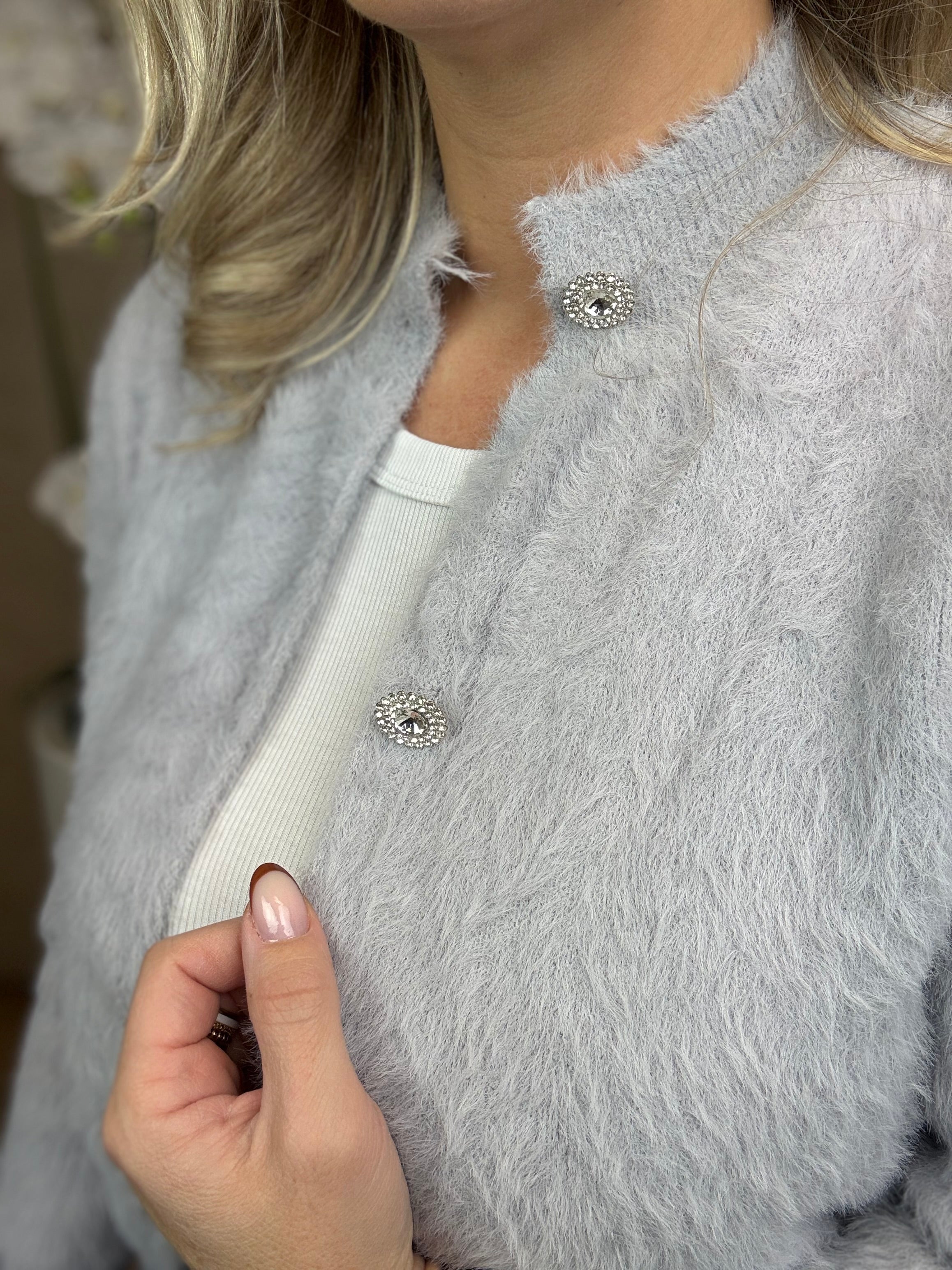 Vestje | Charlotte | Grijs