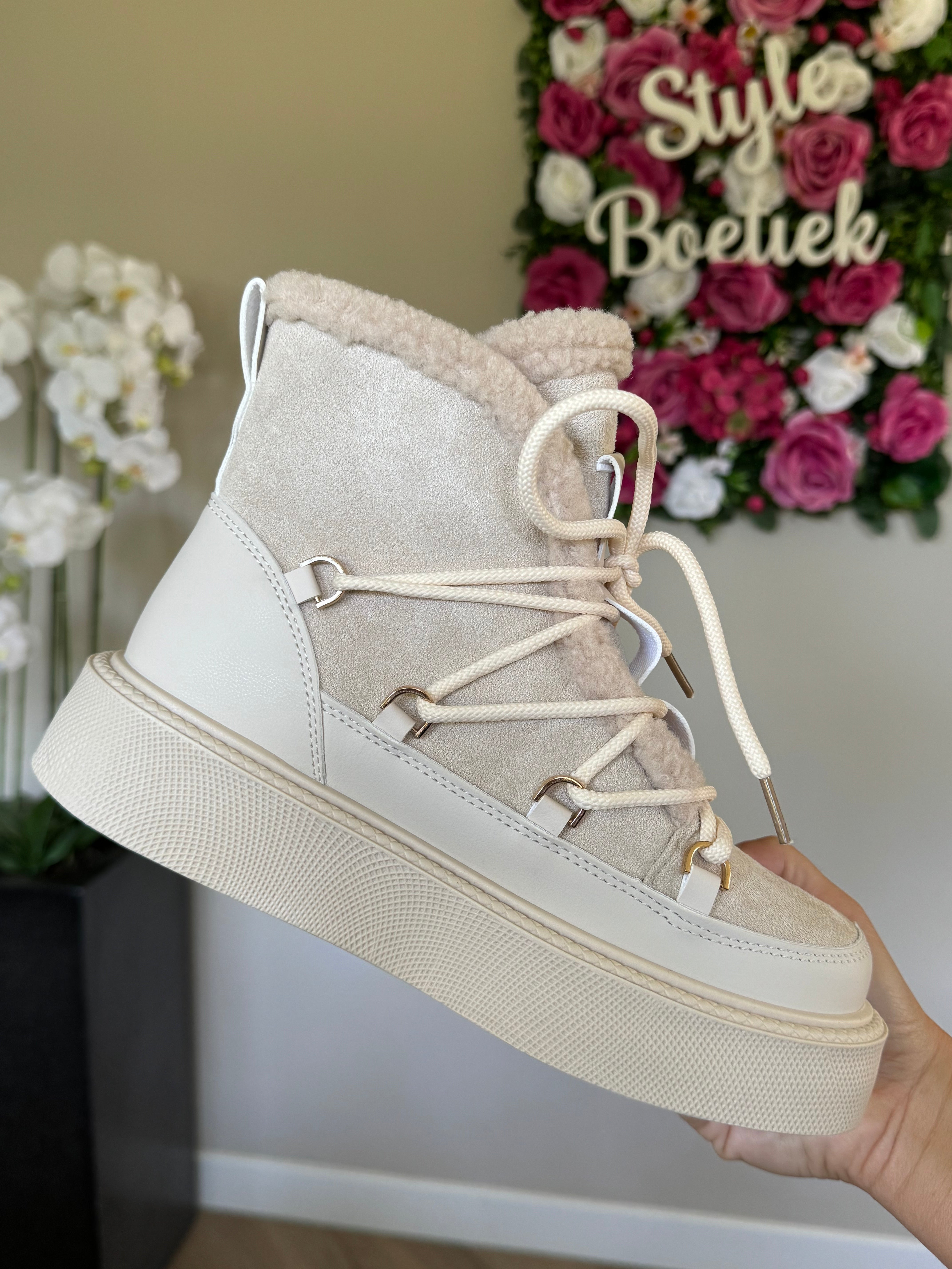 Boots | Nancy | Beige