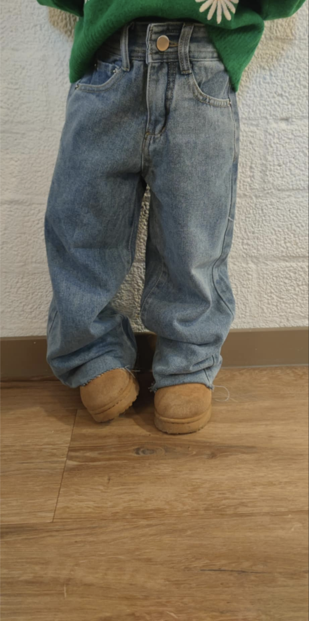 Jeans | Wide leg High| Blauw