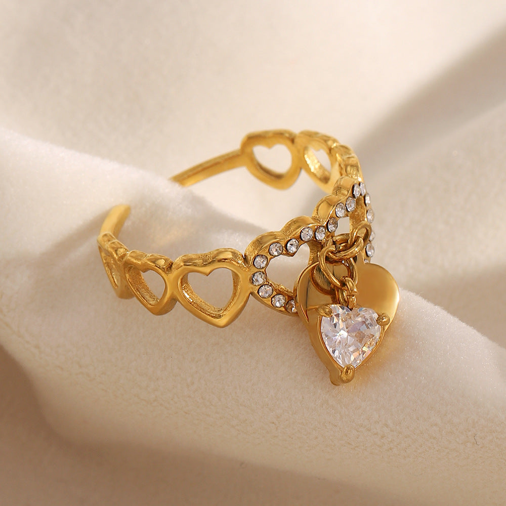 Ring | Hartjes | Bedeltjes